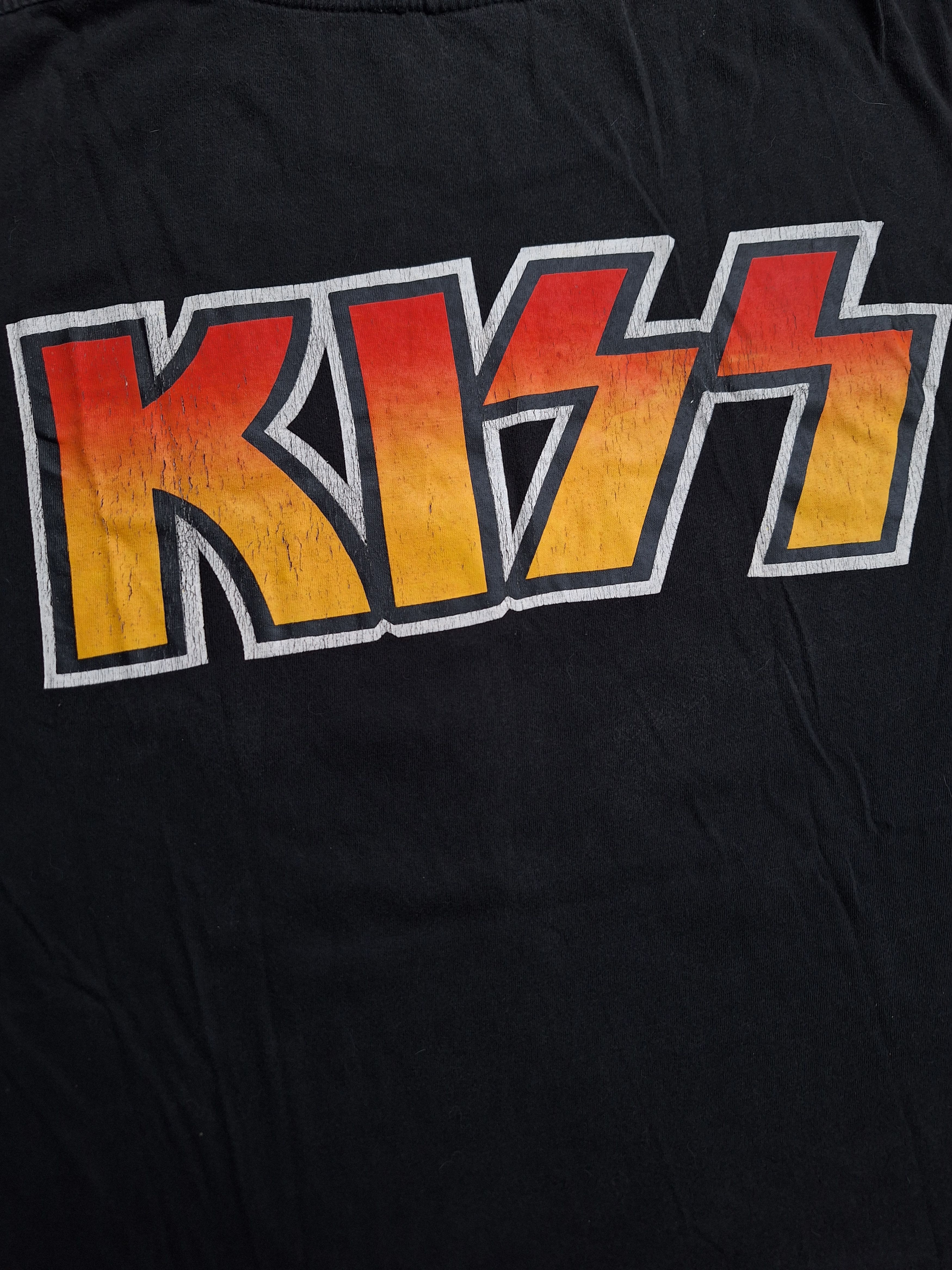 Vintage 🔥RARE🔥 Vintage 90s Kiss band album very best graphic Size US L / EU 52-54 / 3 - 6 Thumbnail