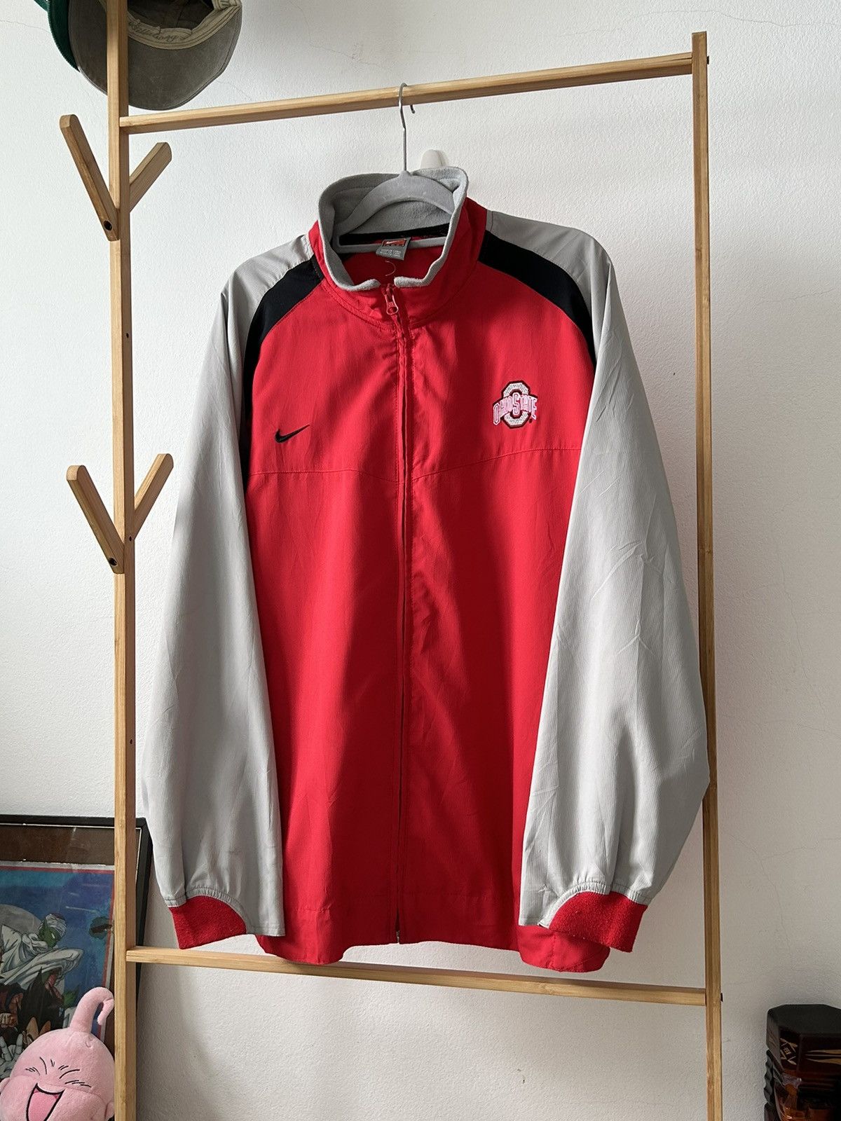 Nike × Vintage Vintage Nike Team X Ohio State Jacket Size US L / EU 52-54 / 3 - 2 Thumbnail