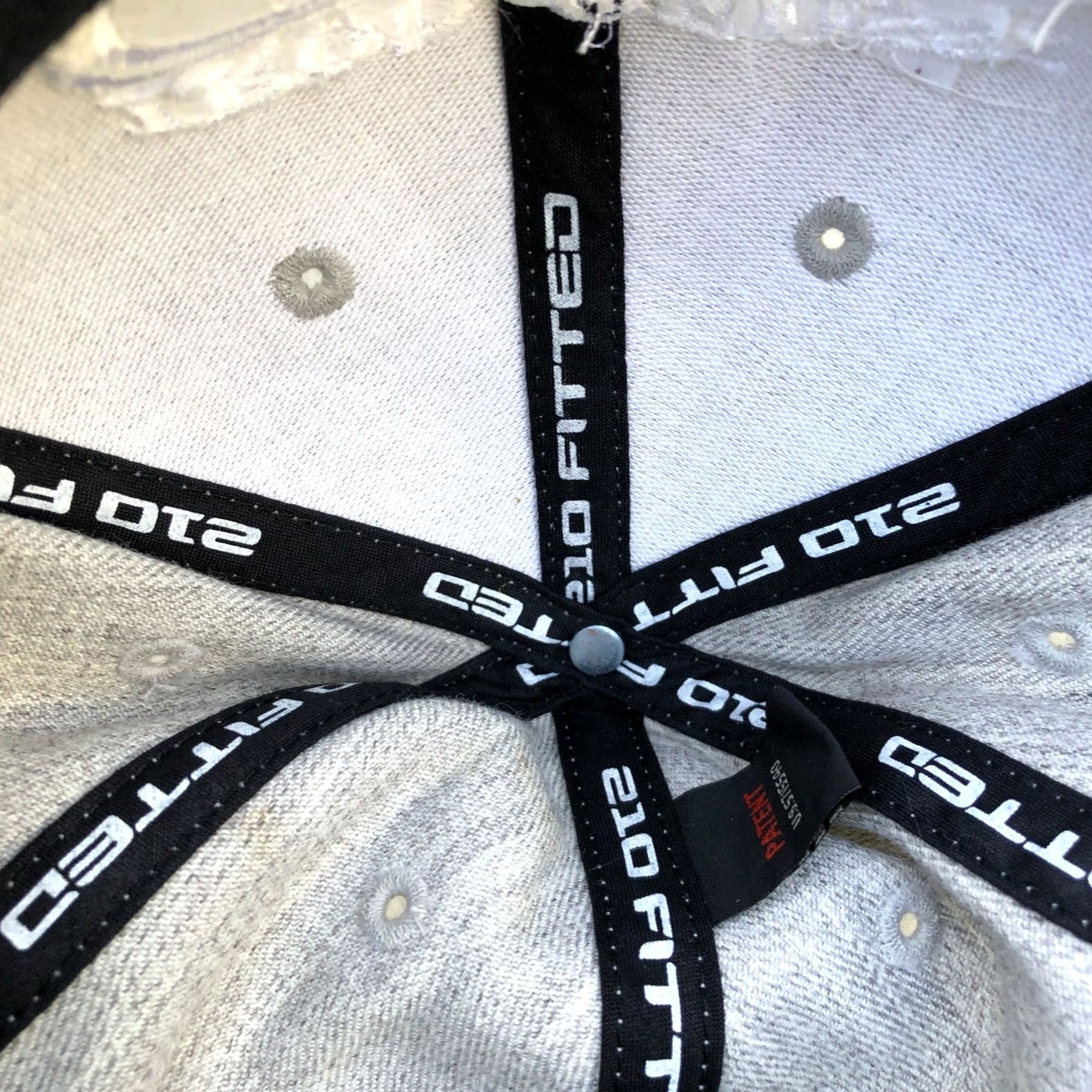 Vintage Iron Cross Surfboards Fitted Hat Men's Wool Blend Cap Wool Blend Gray 7 1/4 Adjustable Baseball Cap Mens Size ONE SIZE - 7 Thumbnail