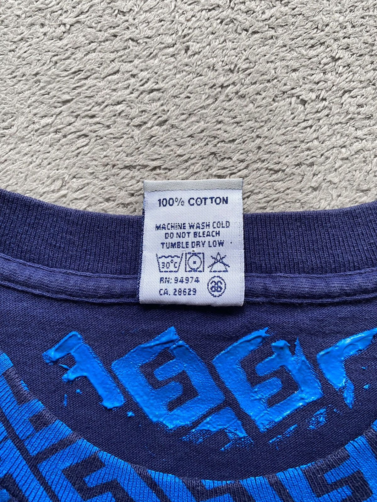 Stussy × Vintage Vintage Stussy rip off fendi T-shirt Size US L / EU 52-54 / 3 - 9 Thumbnail