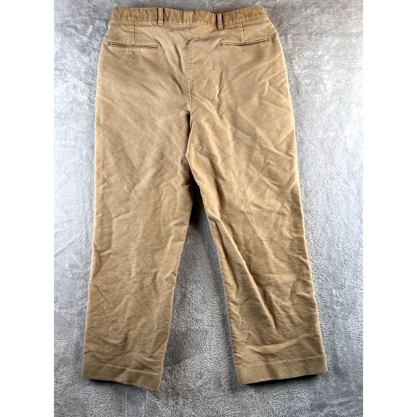 Orvis Orvis Moleskin Pants Mens 34x26 Tan Heavyweight Cotton Trousers USA MADE Vintage Size US 34 / EU 50 - 2 Thumbnail