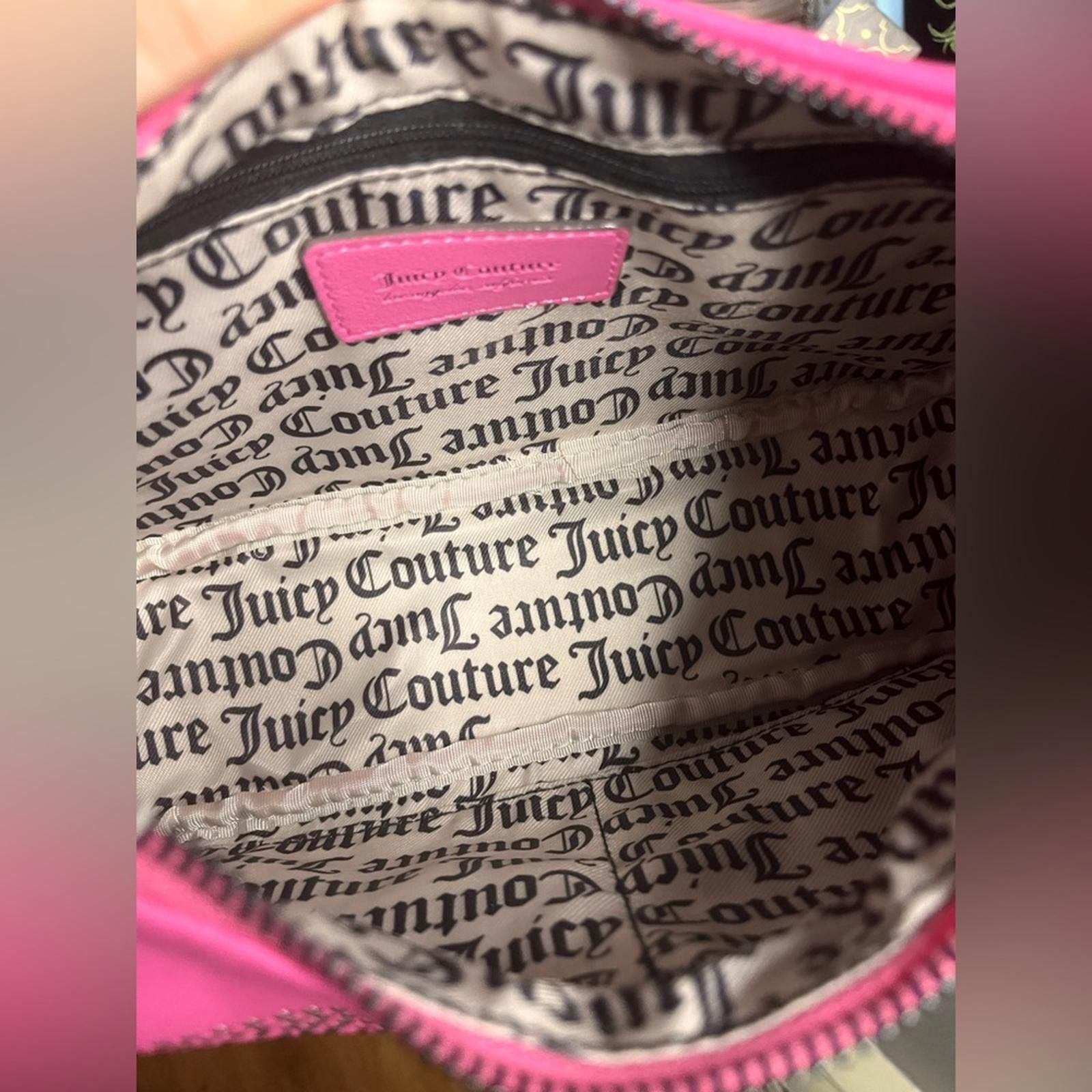Juicy Couture Jeans Juicy Couture Obsession Crossbody Pink W/ Studded Logo Size ONE SIZE - 7 Thumbnail