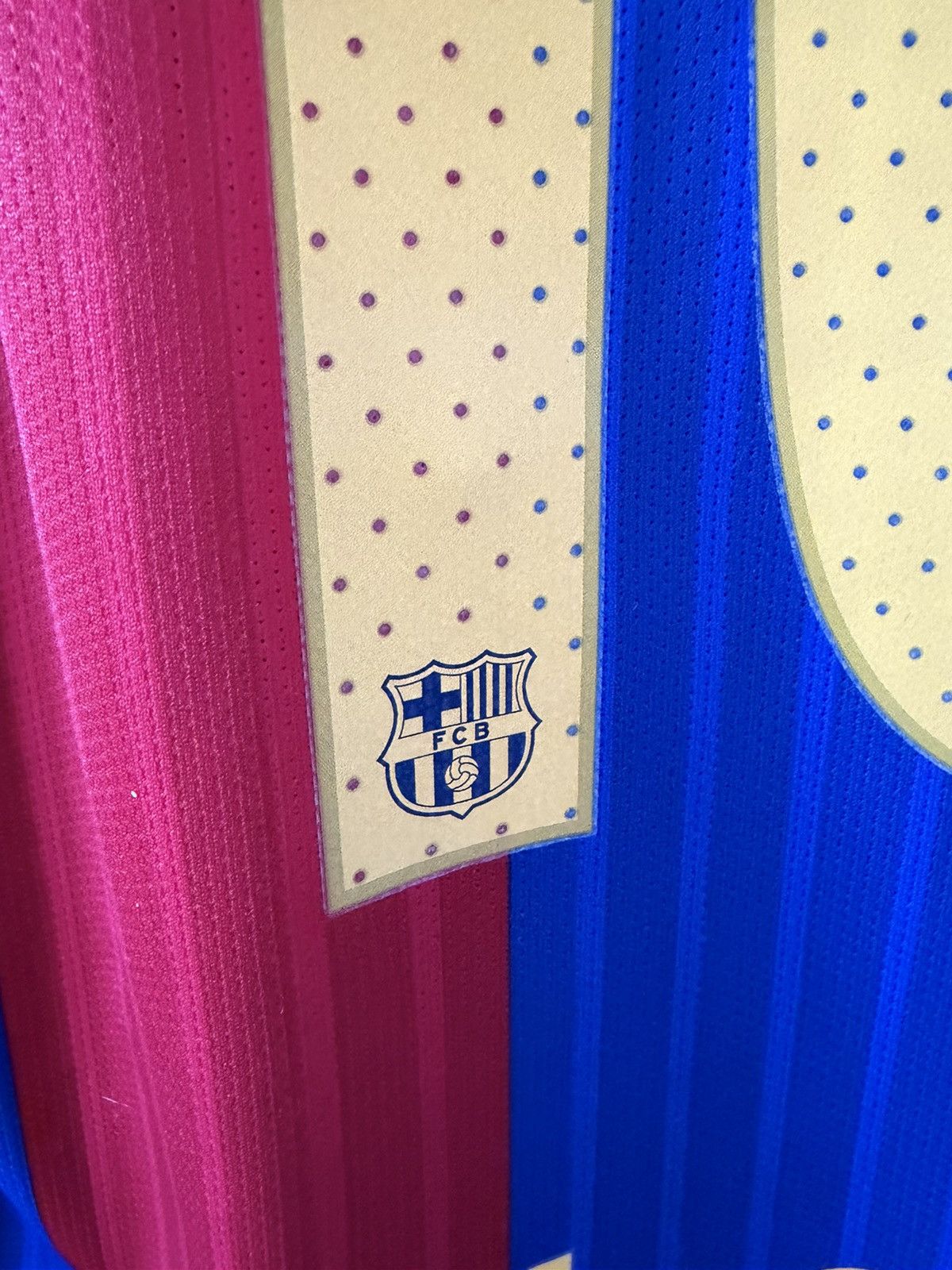 Barcelona nike 2016/2017 domowa Messi meczowa — zdjęcie 3