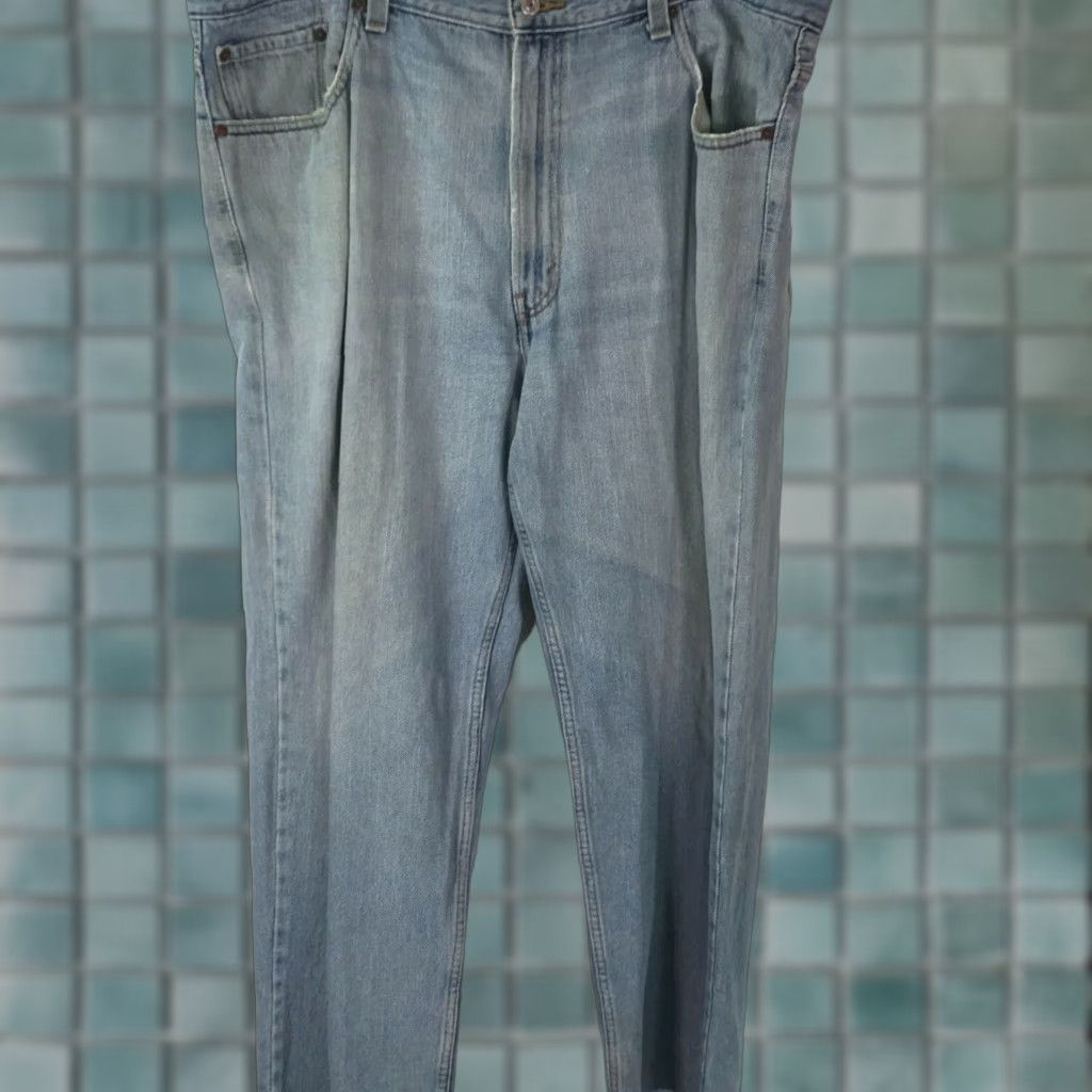 Levi's Levi's 550 Relaxed Fit Straight Leg Blue Denim Jeans 42X30 Mens Size US 42 / EU 58 - 1 Thumbnail