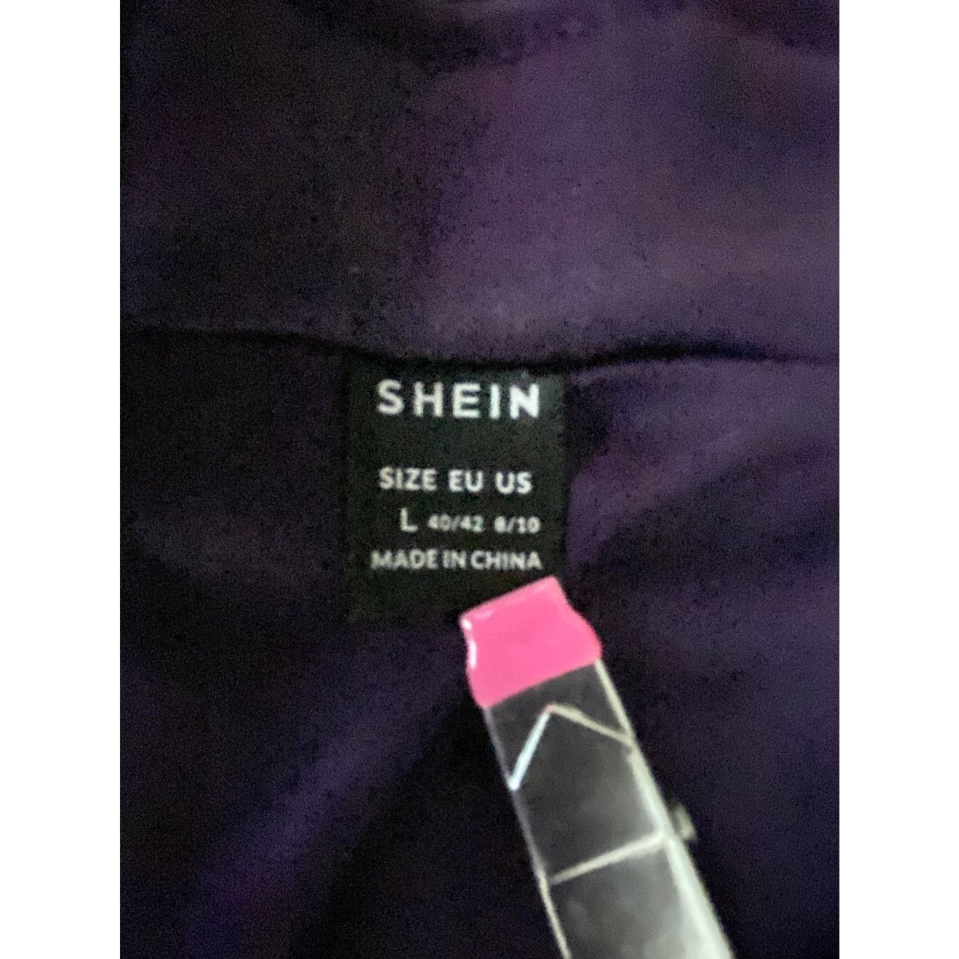 Shein BLUE SEQUIN MIDI SKIRT Size 31" - 6 Thumbnail