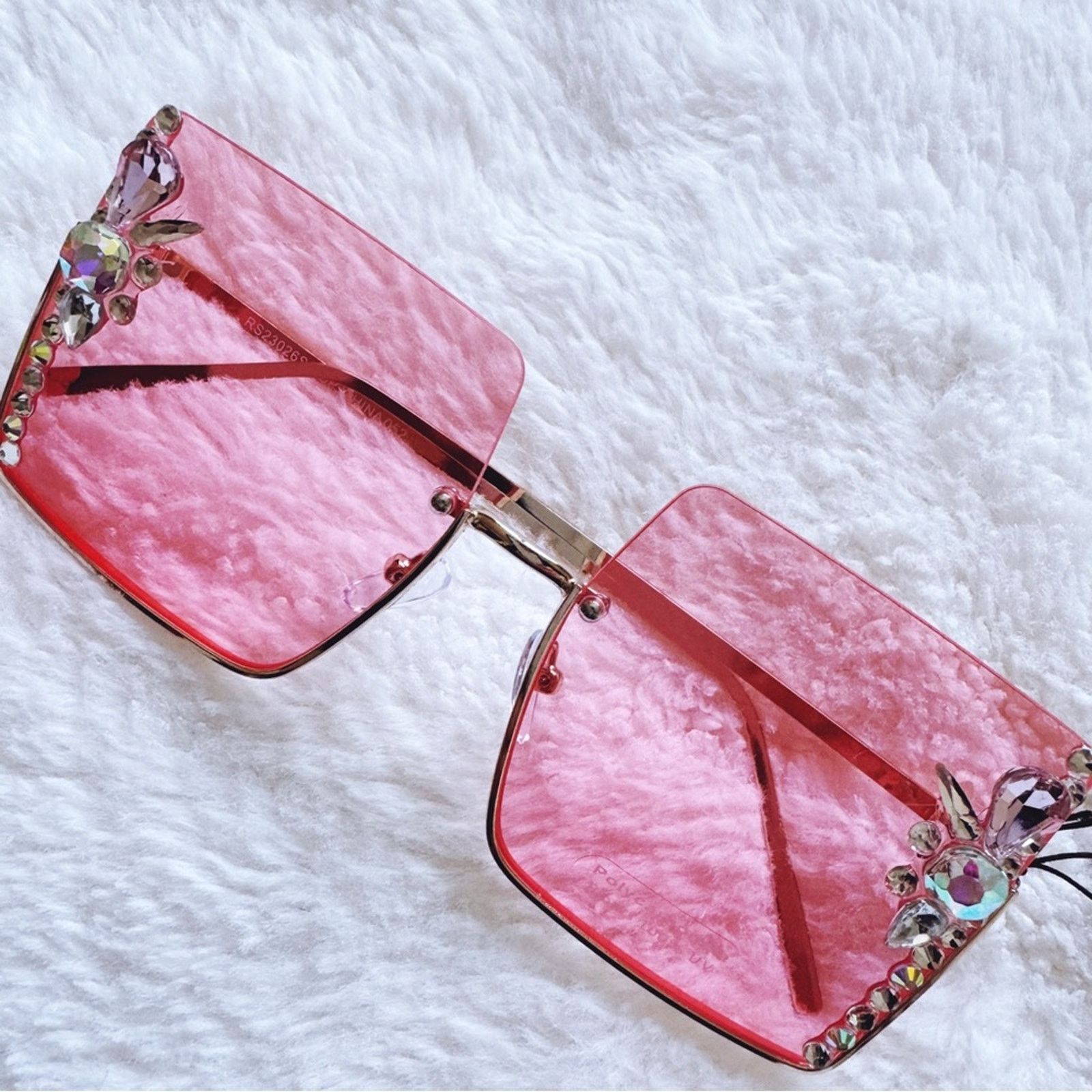 Other Nora Pink Square Sunglasses Size ONE SIZE - 2 Thumbnail