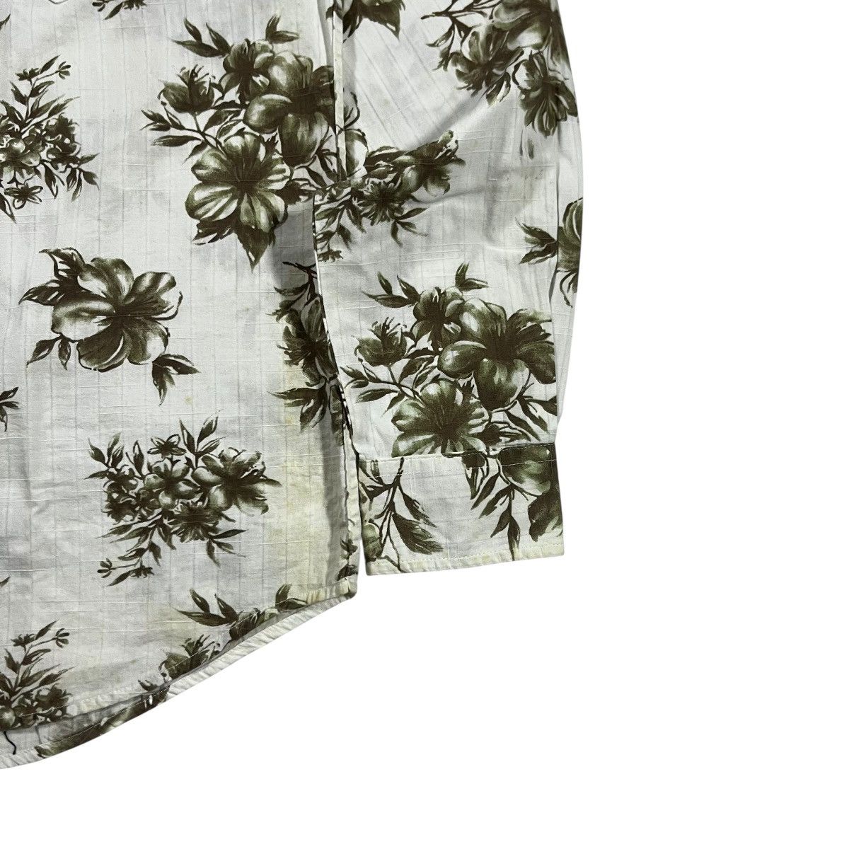 Japanese Brand Western Shirt Louis Chavalon Flower Pattern Size US L / EU 52-54 / 3 - 4 Thumbnail