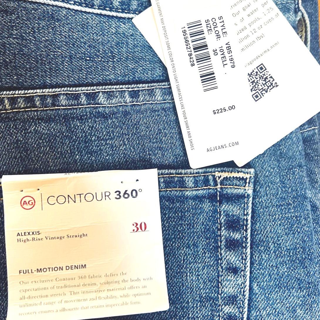 AG Adriano Goldschmied AG Adriano Goldschmied Blue Jeans | Size 30 Size 32" / US 10 / IT 46 - 4 Thumbnail