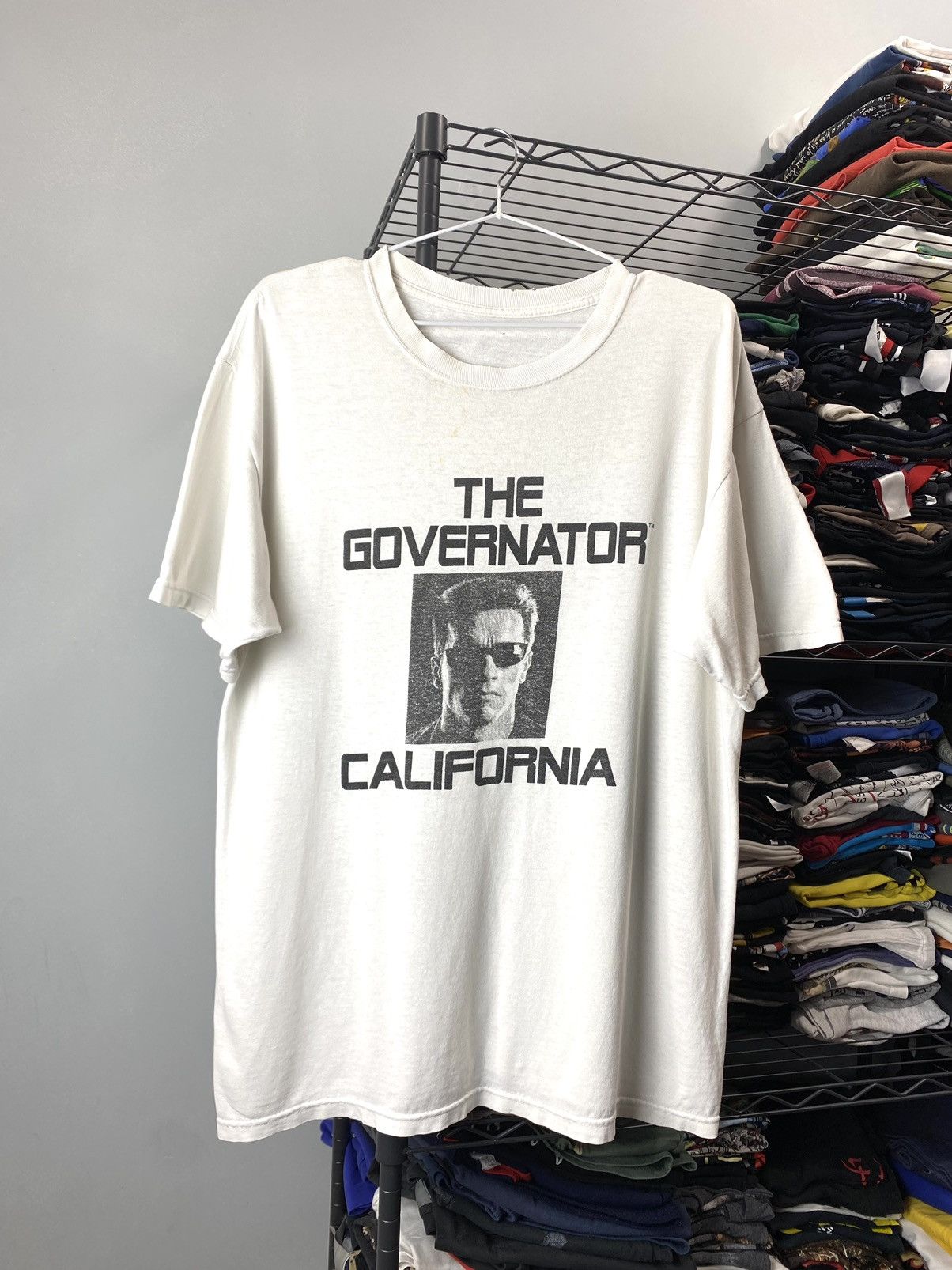 Band Tees Vintage Schwarzenegger Terminator Movie Governator T Shirt Size US M / EU 48-50 / 2 - 1 Thumbnail