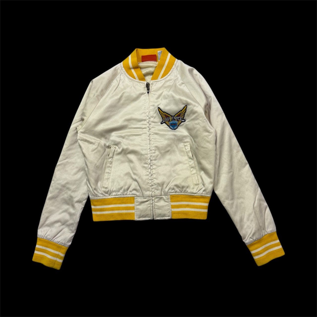 Enyce Lady Enyce Backhit Logo Cropped Bomber Jacket Size S / US 4 / IT 40 - 2 Thumbnail