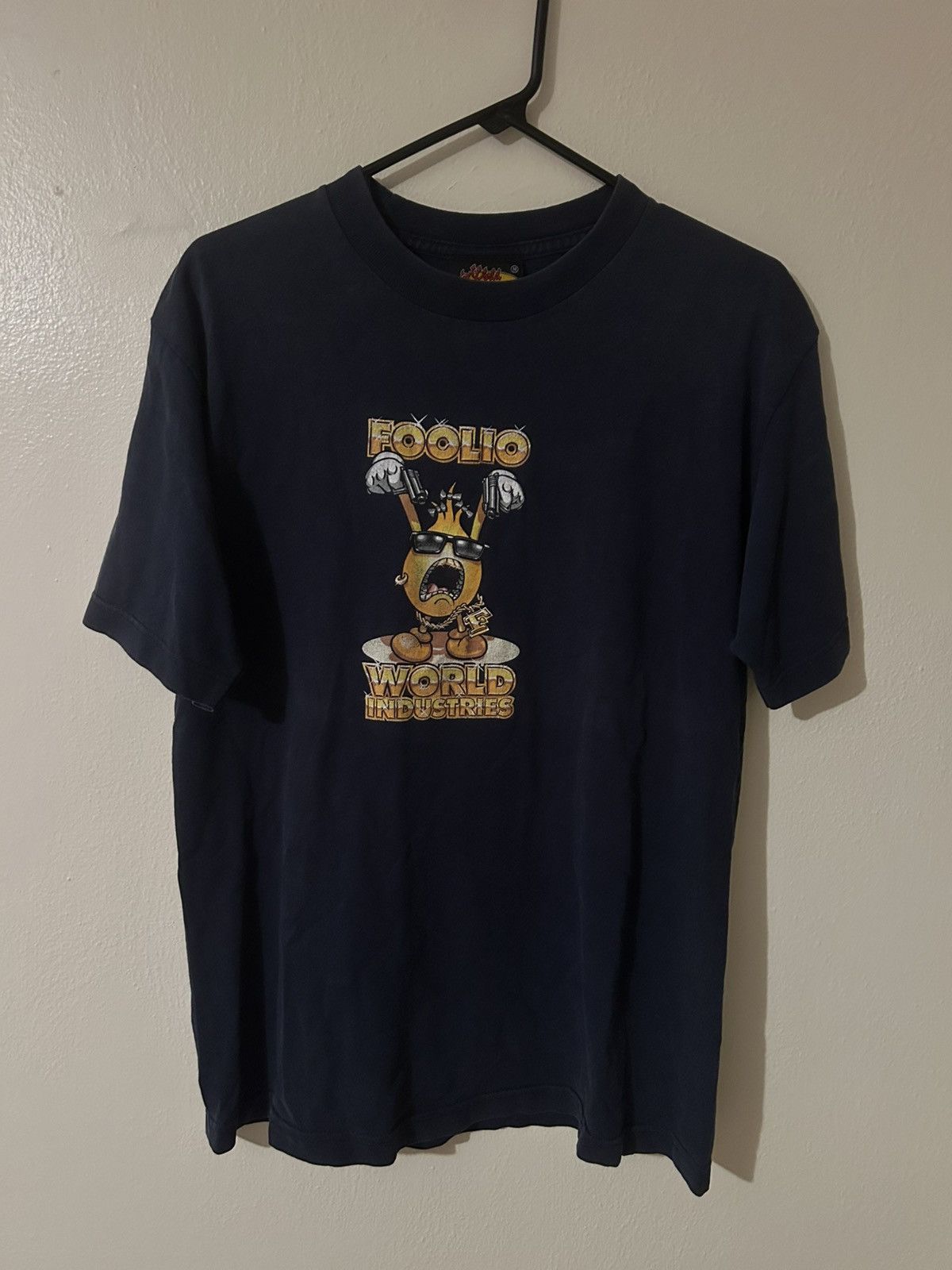 World Industries Vintage World Industries Foolio w/ Pistols Graphic Skate Tee Size US M / EU 48-50 / 2 - 2 Thumbnail