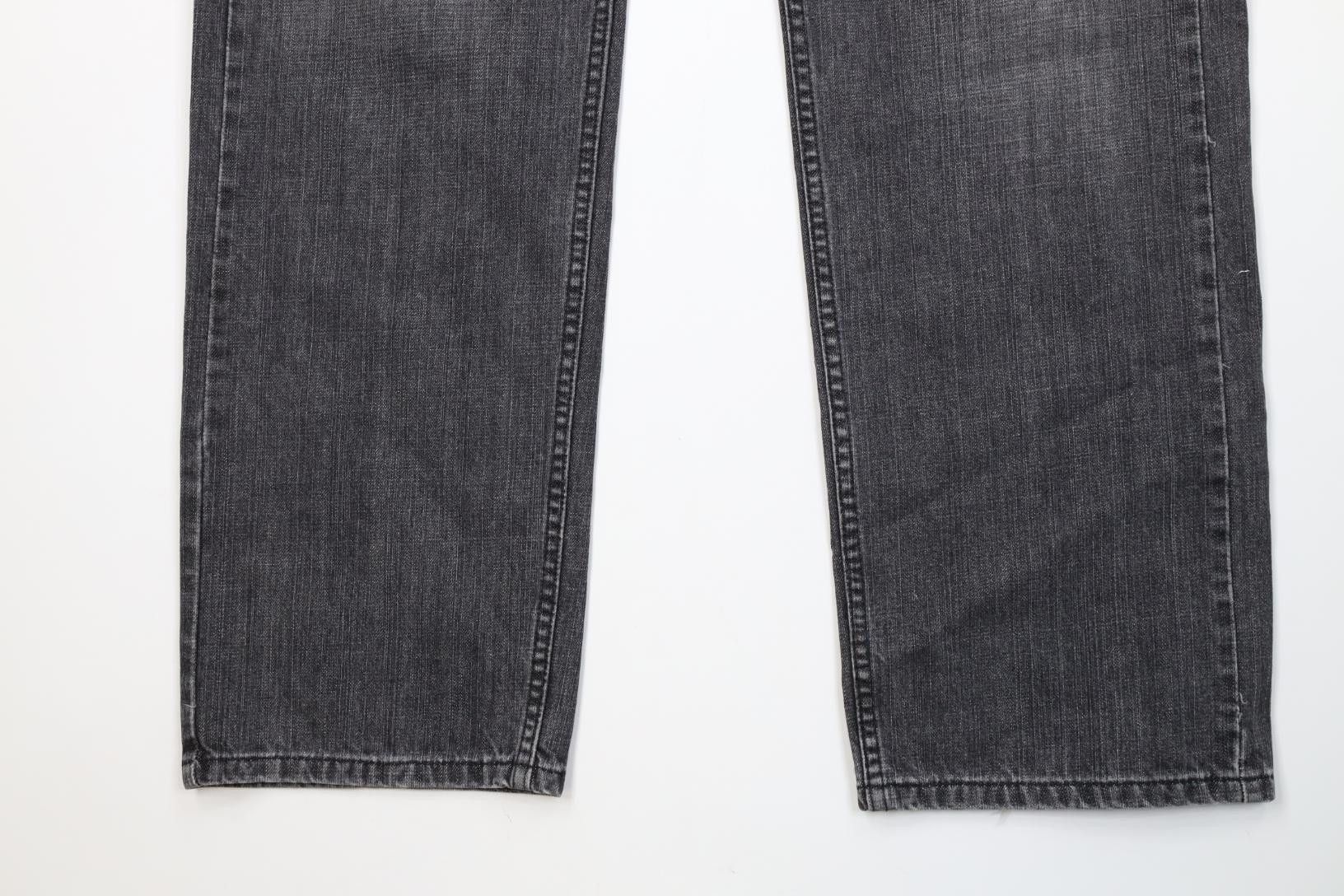 Levi's Vintage Y2K Levis 505 Fit Straight Leg Denim Jeans Black Size US 40 / EU 56 - 4 Thumbnail