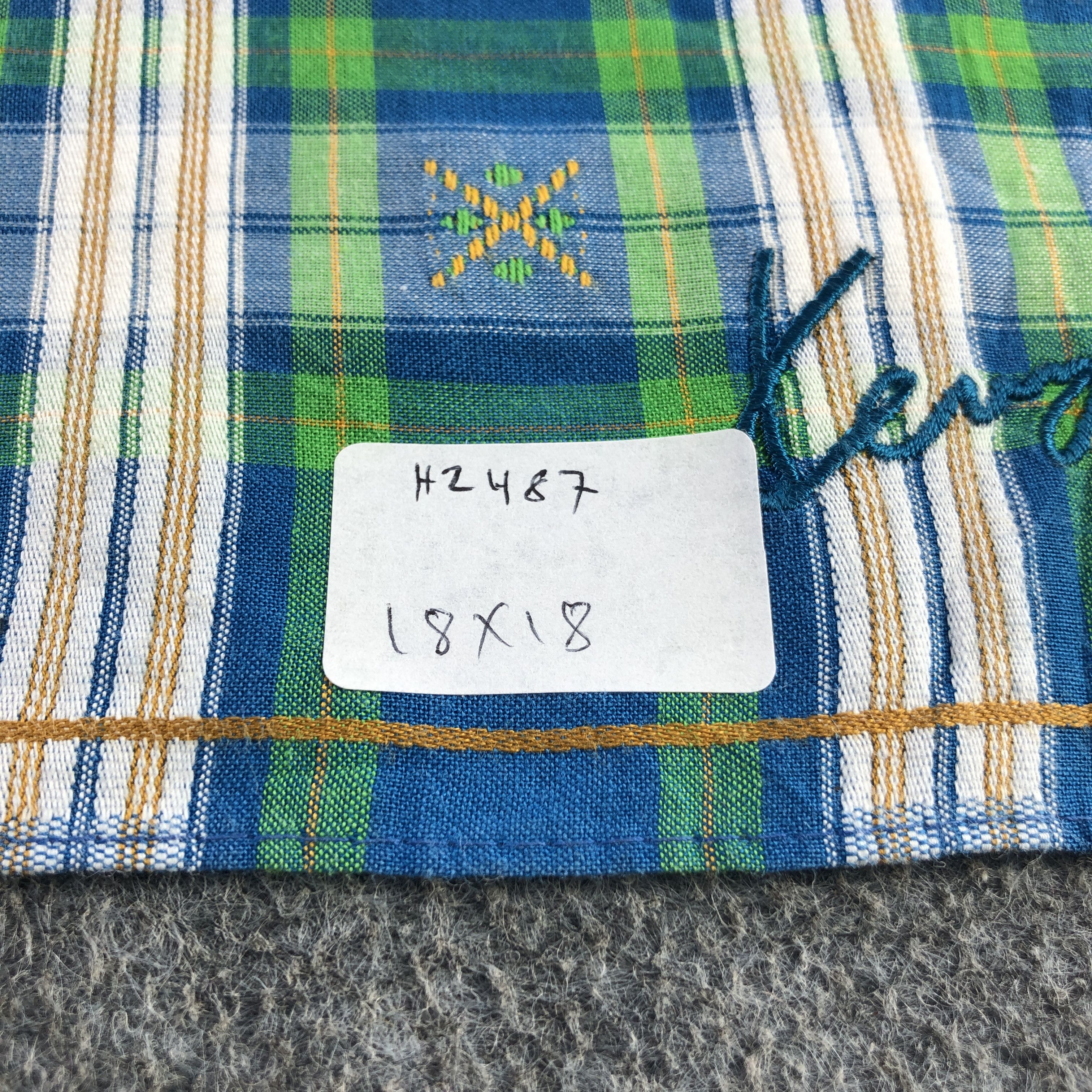 Kenzo Kenzo Floral Handkerchief Neckerchief Bandana H2487 Size ONE SIZE - 6 Thumbnail