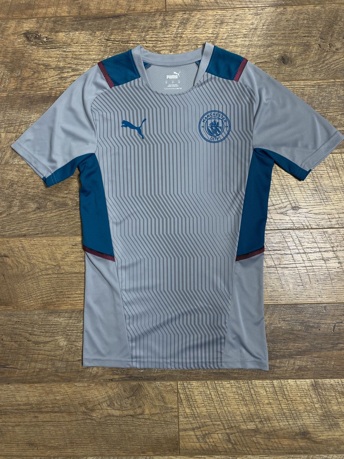 Puma Puma Manchester City Geometric Training Jersey - XS Size US XS / EU 42 / 0 - 1 Thumbnail