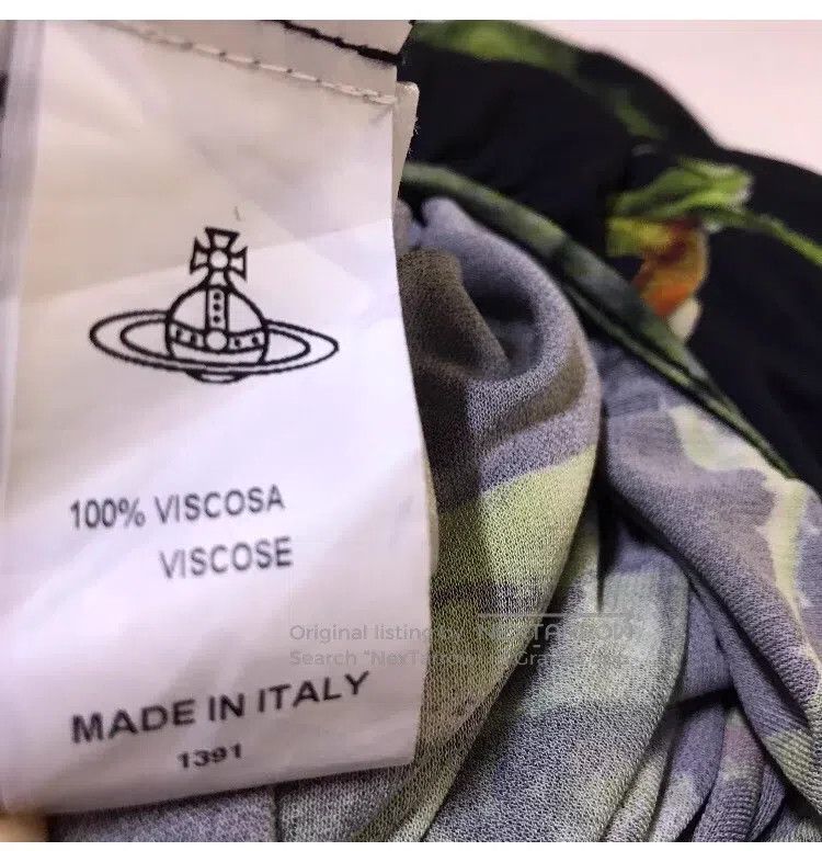 Vivienne Westwood Vivienne Westwood Beautiful irregular print dress Size XS / US 0-2 / IT 36-38 - 8 Thumbnail