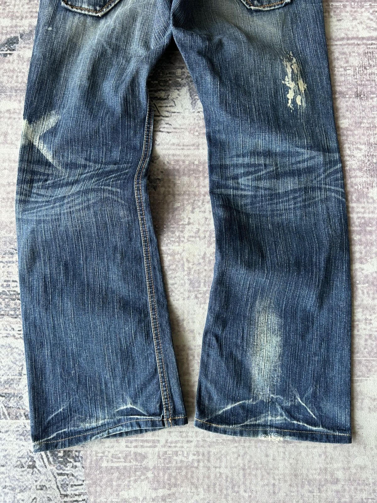 If Six Was Nine Flared Painter Style Liberto Jeans Size US 32 / EU 48 - 7 Thumbnail