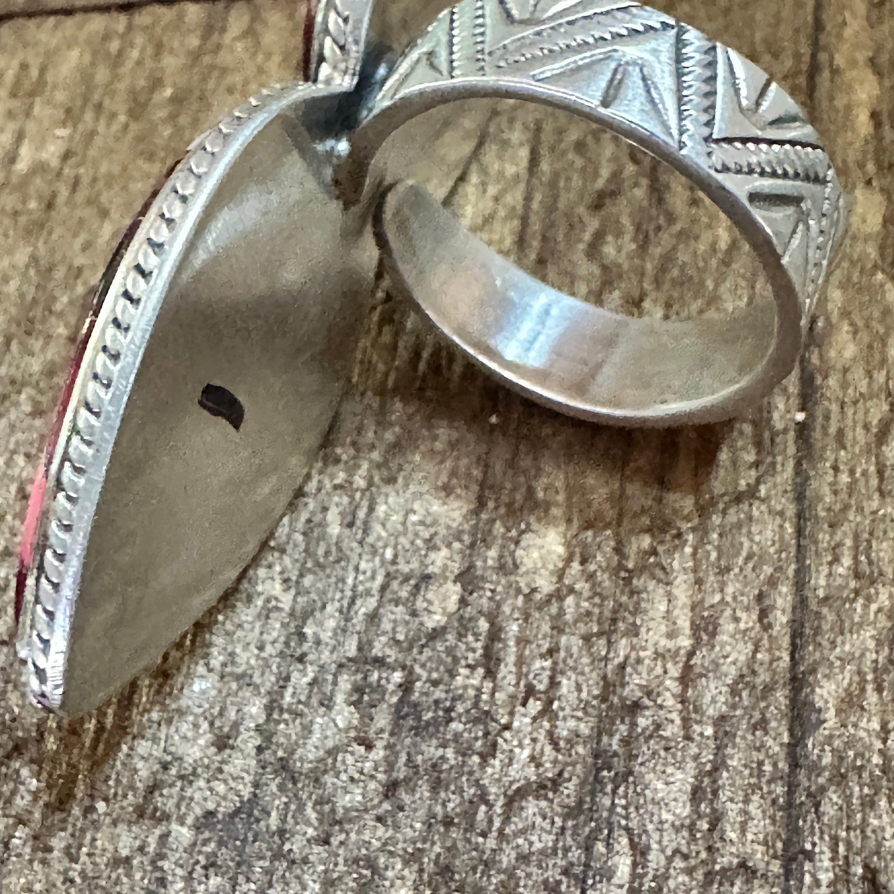 Other Handmade Sterling Silver Dahlia Rose Adjustable Ring by Nizh Size ONE SIZE - 6 Thumbnail