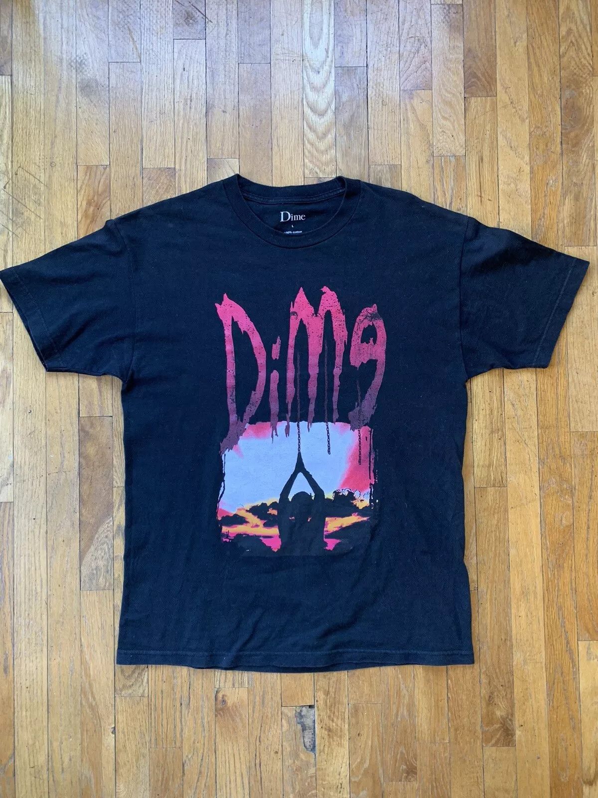Dime Dime Skateboard MTL T-Shirt Black Large Size US L / EU 52-54 / 3 - 1 Thumbnail