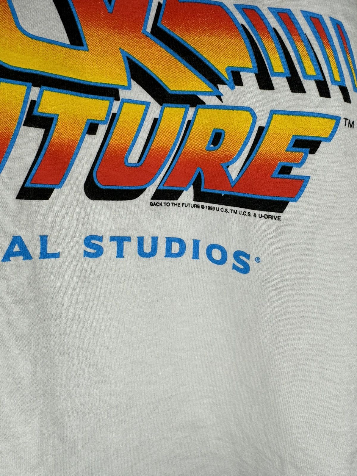 Universal Studios Back to the Future 1999 Vintage Movie T-shirt Size US XXL / EU 58 / 5 - 3 Thumbnail