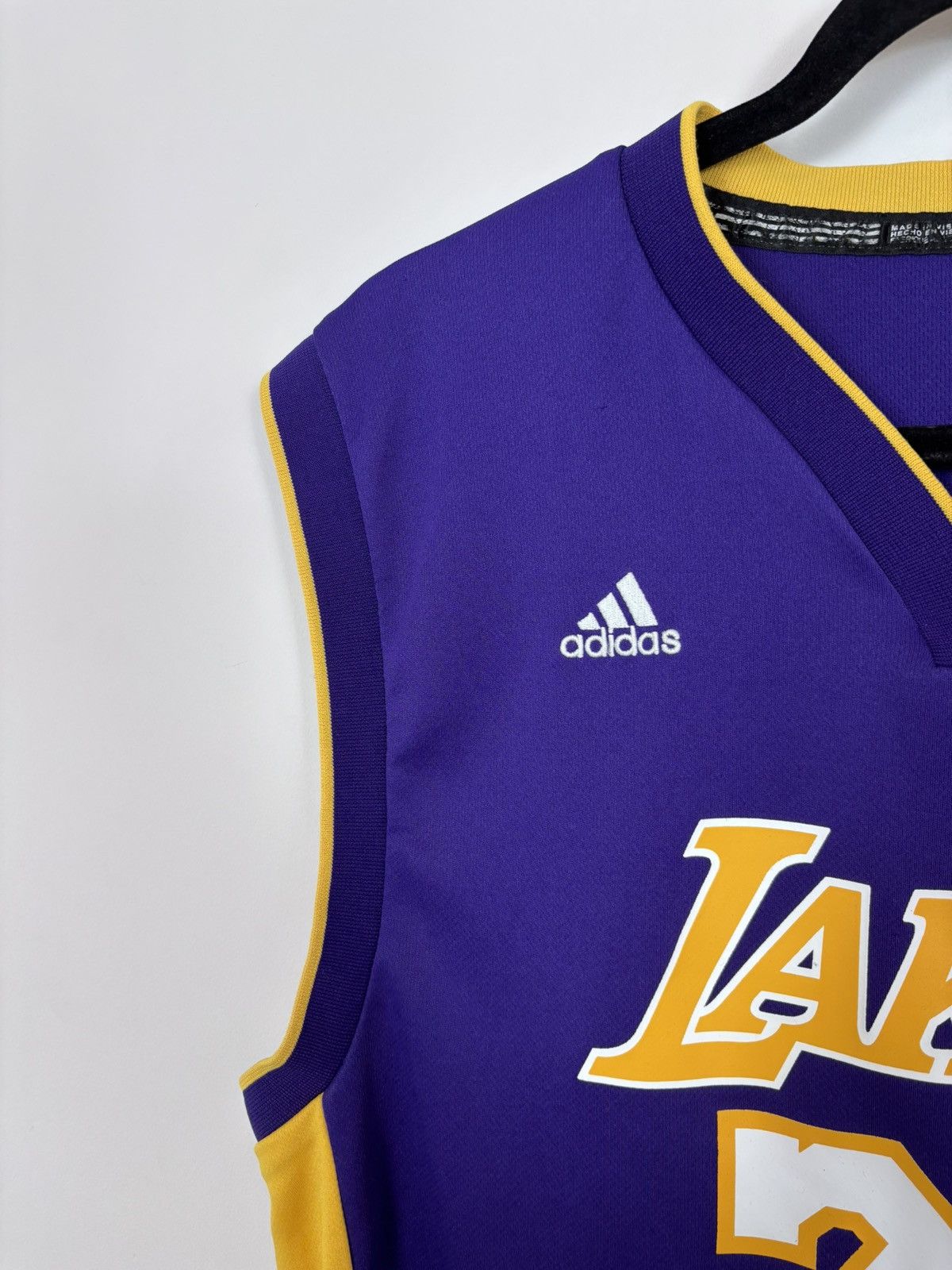 Adidas Adidas Los Angeles Lakers 2013 Kobe Bryant #24 NBA Jersey Size US M / EU 48-50 / 2 - 5 Thumbnail