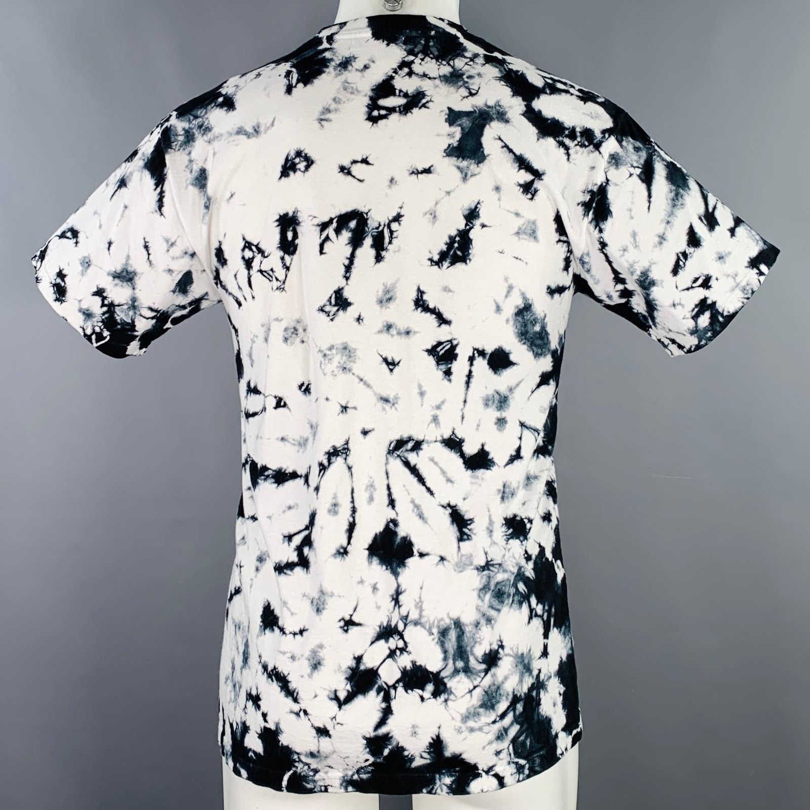 Other R.SWIADER White Indigo Tie Dye Cotton Crew Neck T-shirt Size US XS / EU 42 / 0 - 3 Thumbnail