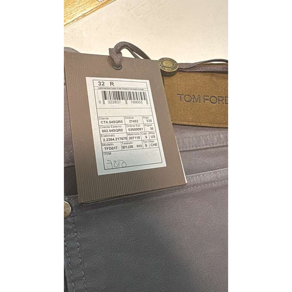 Tom Ford o1rshd1 Tapered Jeans in Grey Size US 32 / EU 48 - 20 Thumbnail