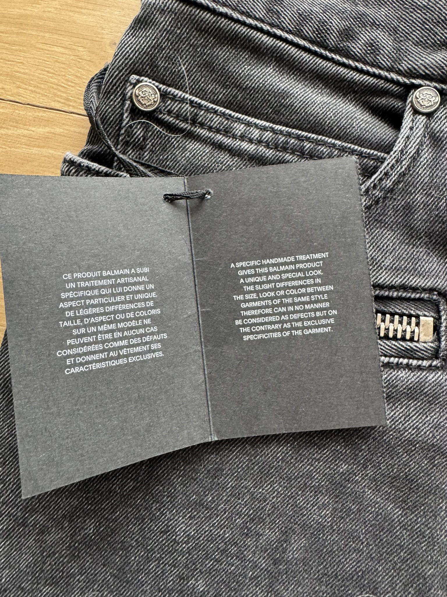 Balmain BALMAIN BIKER DENIM PANTS Size US 32 / EU 48 - 6 Thumbnail