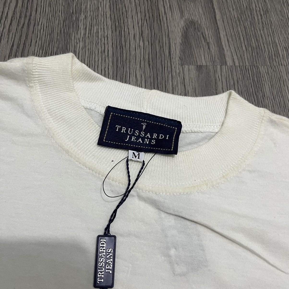 Trussardi DEAD STOCK Trussardi Jeans T-shirt Desginer Size US M / EU 48-50 / 2 - 5 Thumbnail