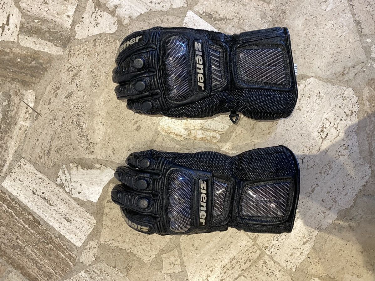 ZIENER CARBON MOTO/SKI GLOVES