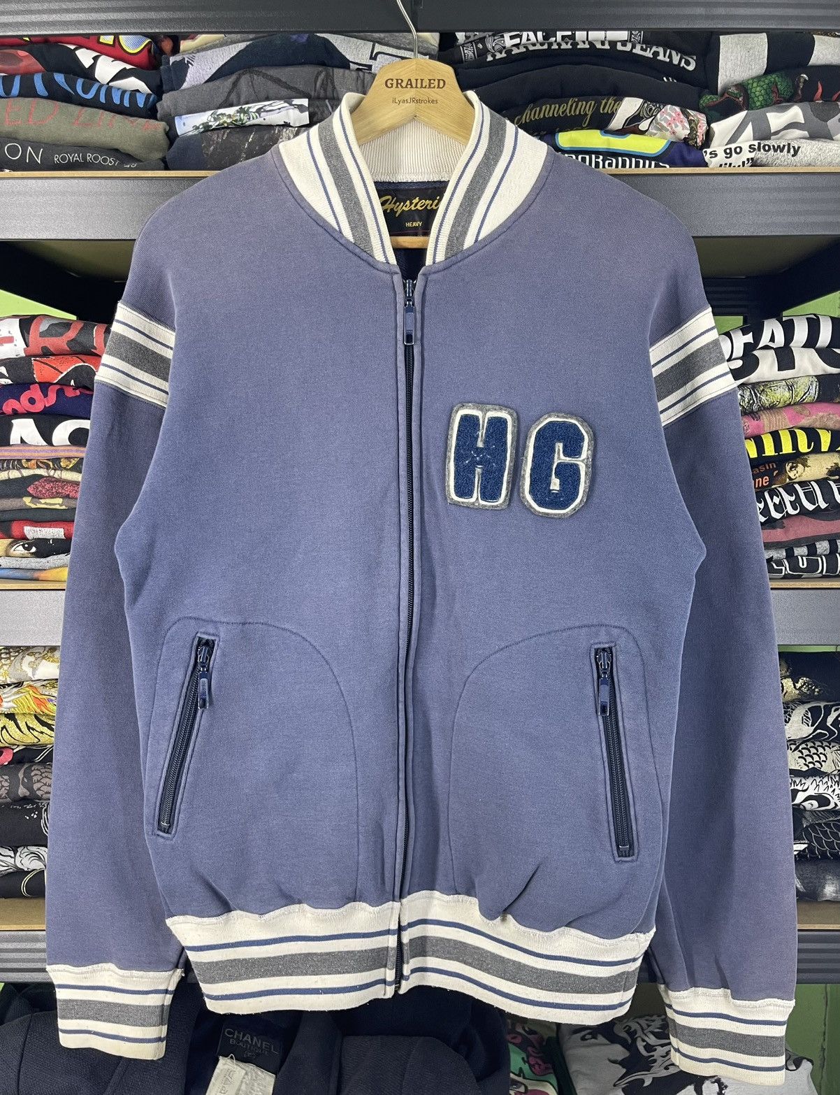 Hysteric Glamour Vintage 90's Hysteric Glamour Heavy Metal Sweater HG Logo Size US M / EU 48-50 / 2 - 3 Thumbnail