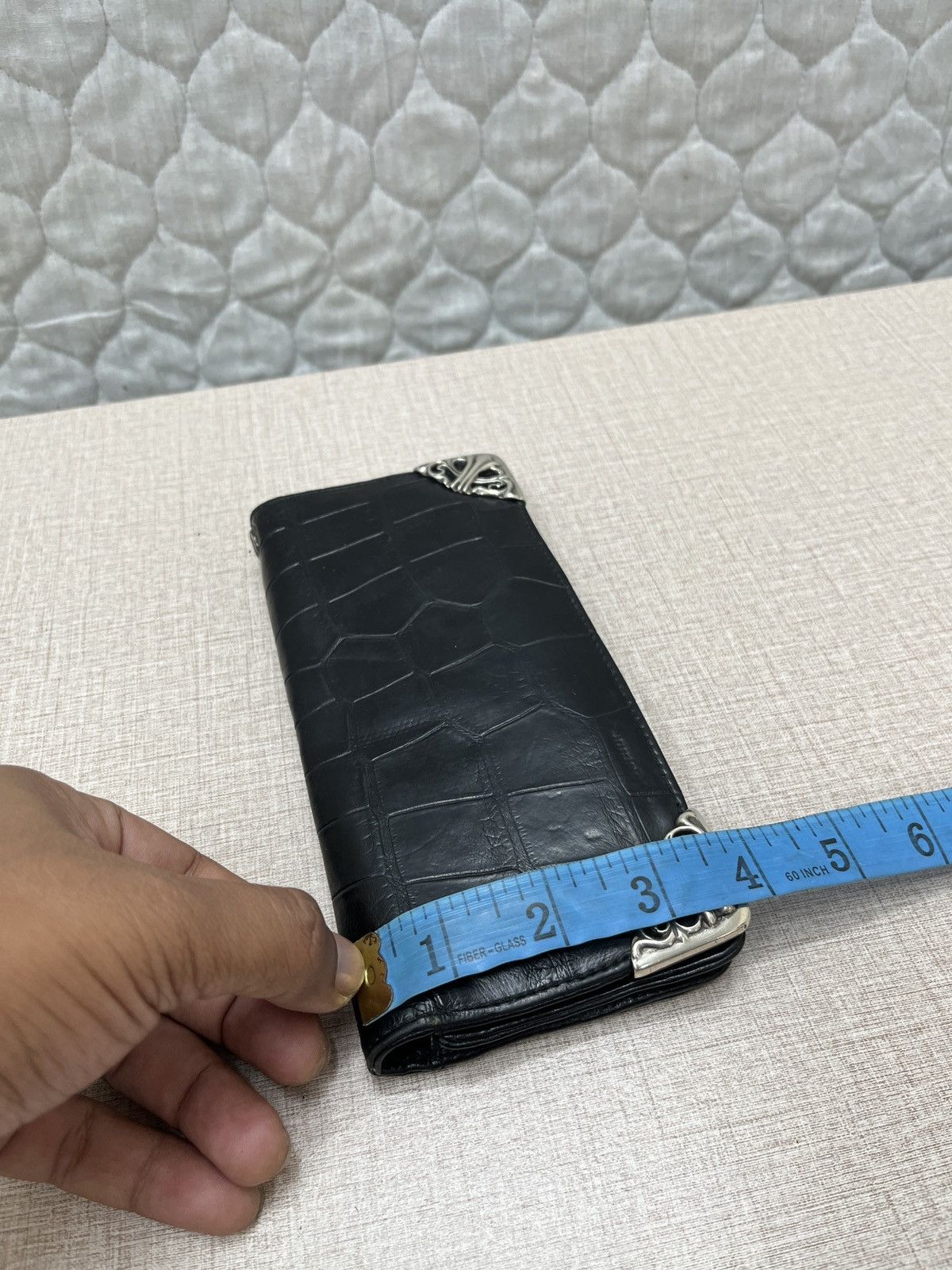 Chrome Hearts 🔥🔥🔥STEALS CHROME HEARTS ALLIGATOR WALLET Size ONE SIZE - 25 Thumbnail
