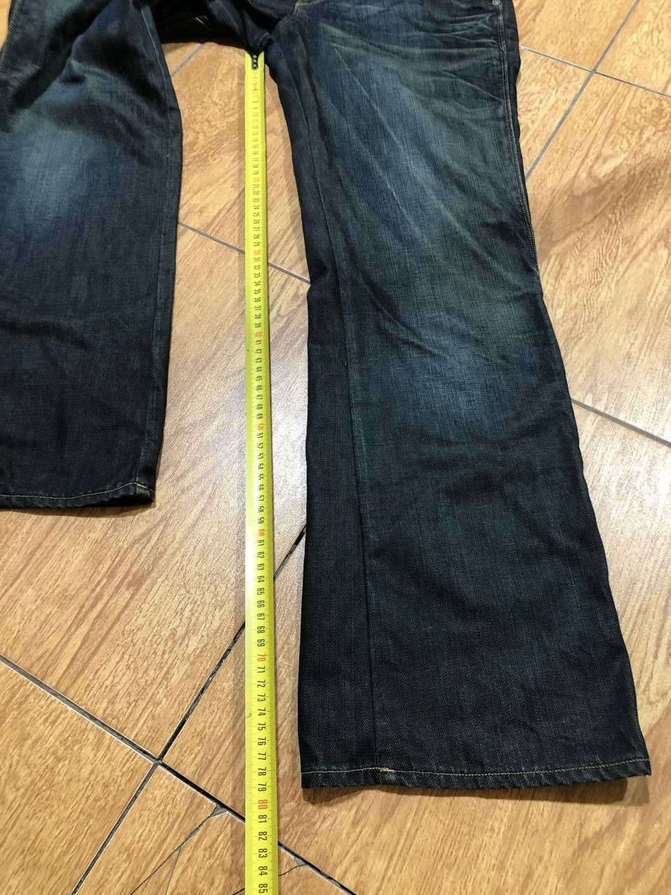 G-Star G Star Raw Denim Loose Jeans Straight Leg Pants Dark Wash Size US 31 - 18 Thumbnail