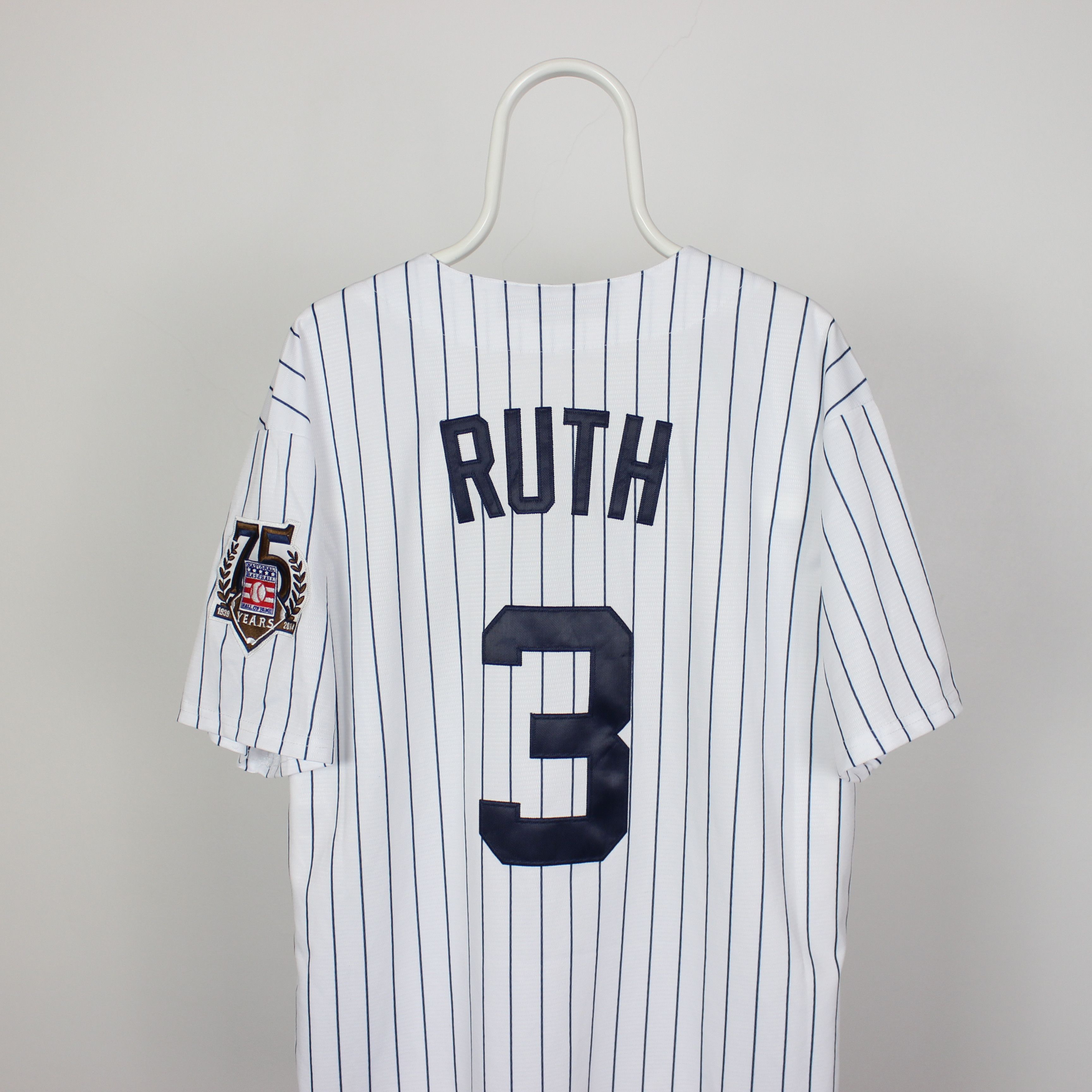 Majestic Majestic new york ruth 75 year L men babe baseball Size US L / EU 52-54 / 3 - 8 Thumbnail
