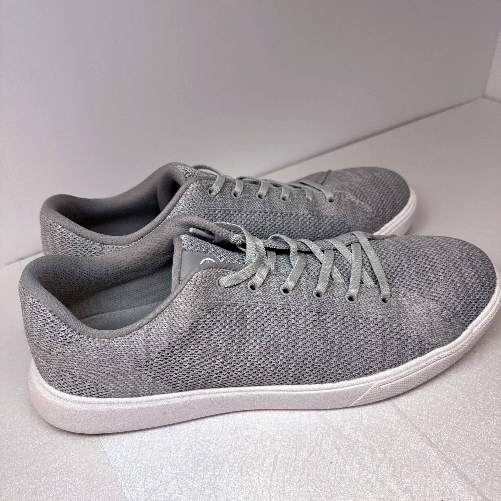Peter Millar Knit Upper Comfort Sneaker Gray | 11.5