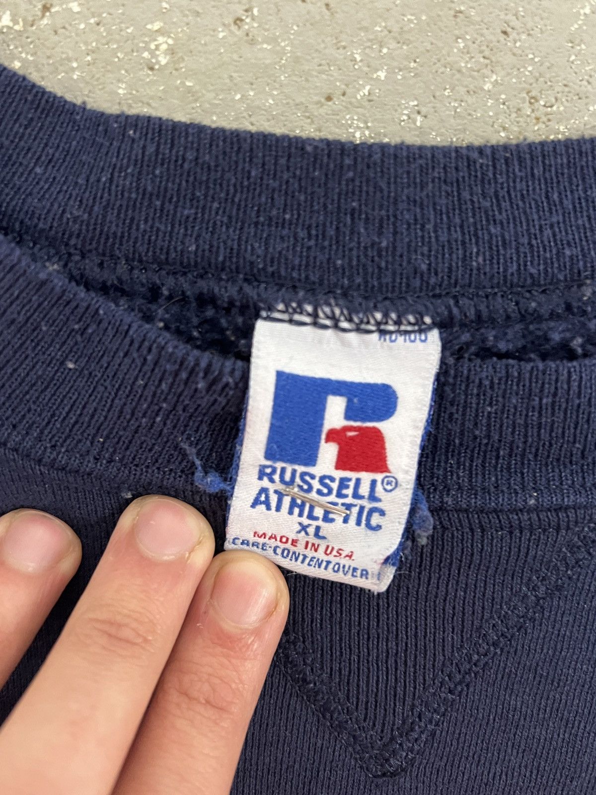 Russell Athletic Vintage Russell Athletic Sweatshirt Size US XL / EU 56 / 4 - 2 Thumbnail