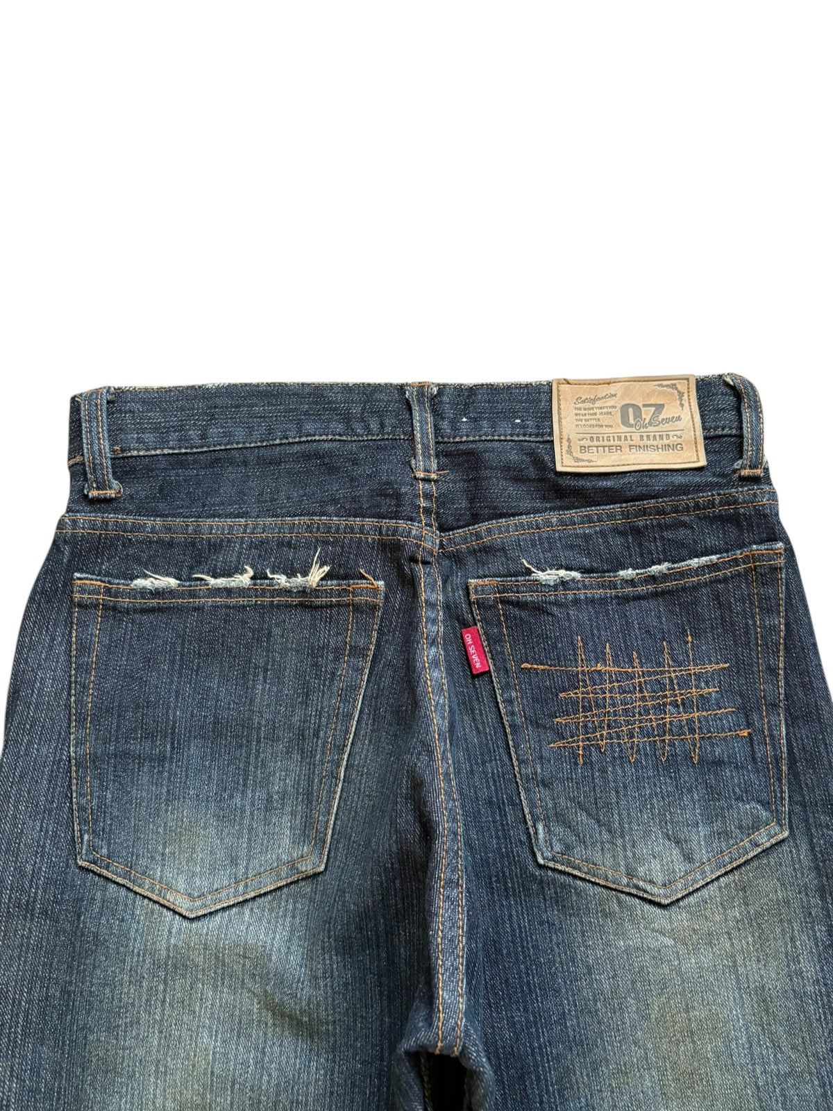 Japanese Brand Vintage Japanese Brand Mud Wash Distressed Jeans Size US 30 / EU 46 - 8 Thumbnail