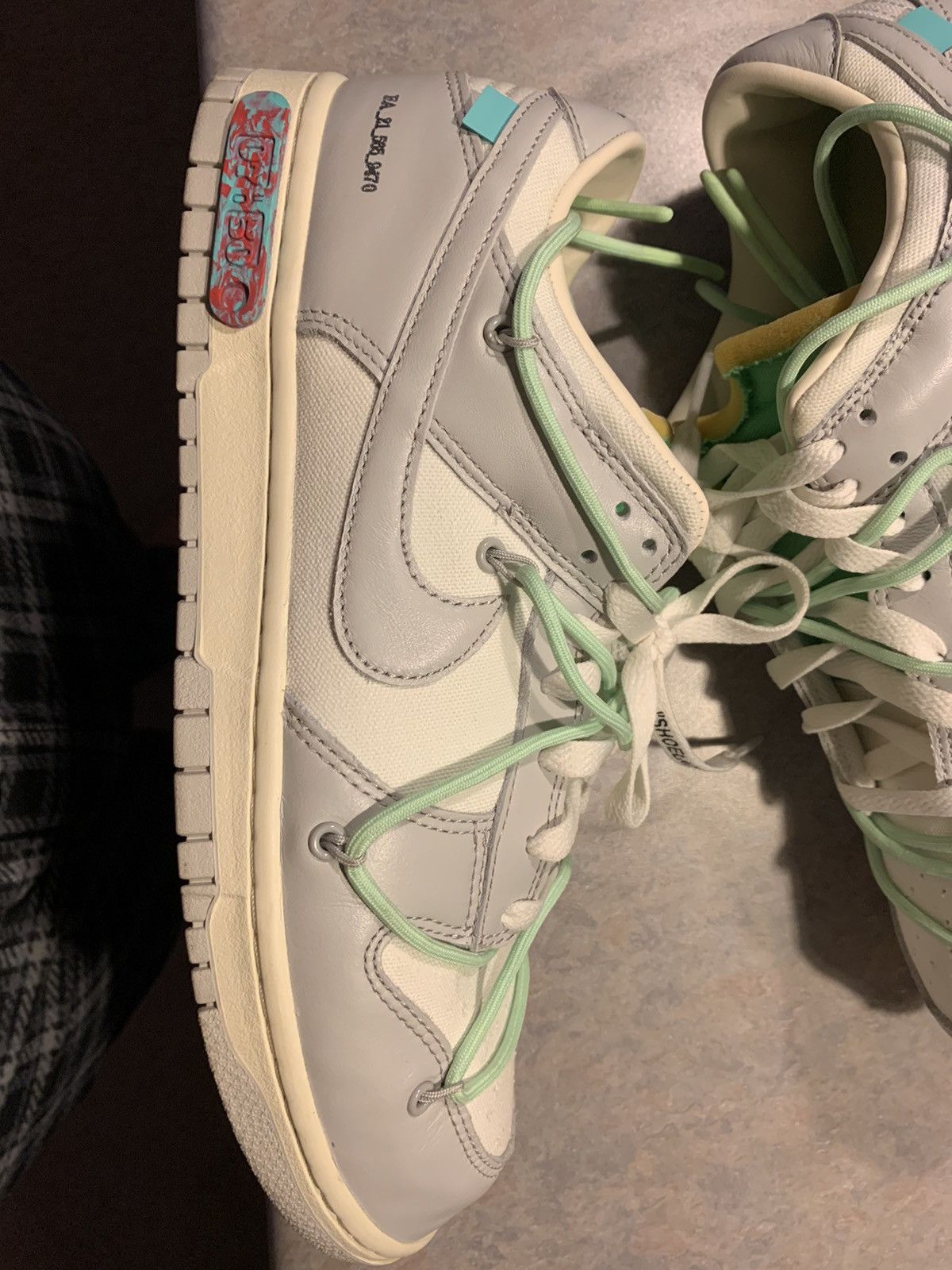Nike × Off-White Off White Dunk lot 7 Size US 11 / EU 44 - 1 Thumbnail