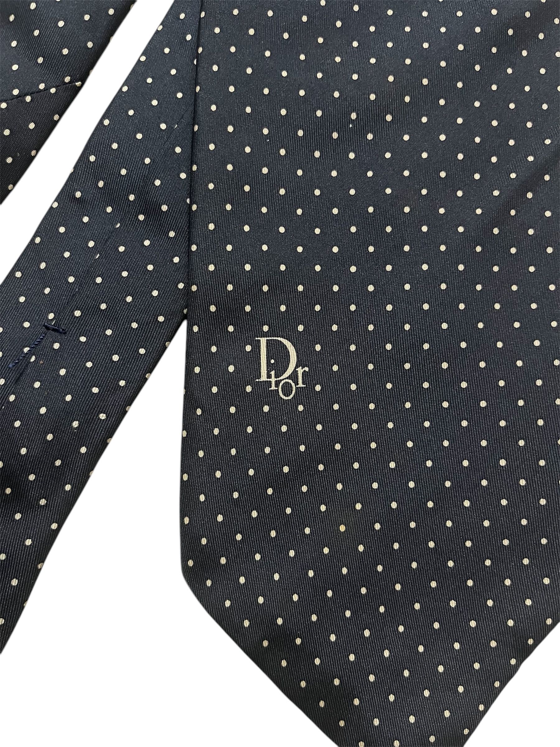 Dior Dior tie Polkadot Size ONE SIZE - 2 Thumbnail