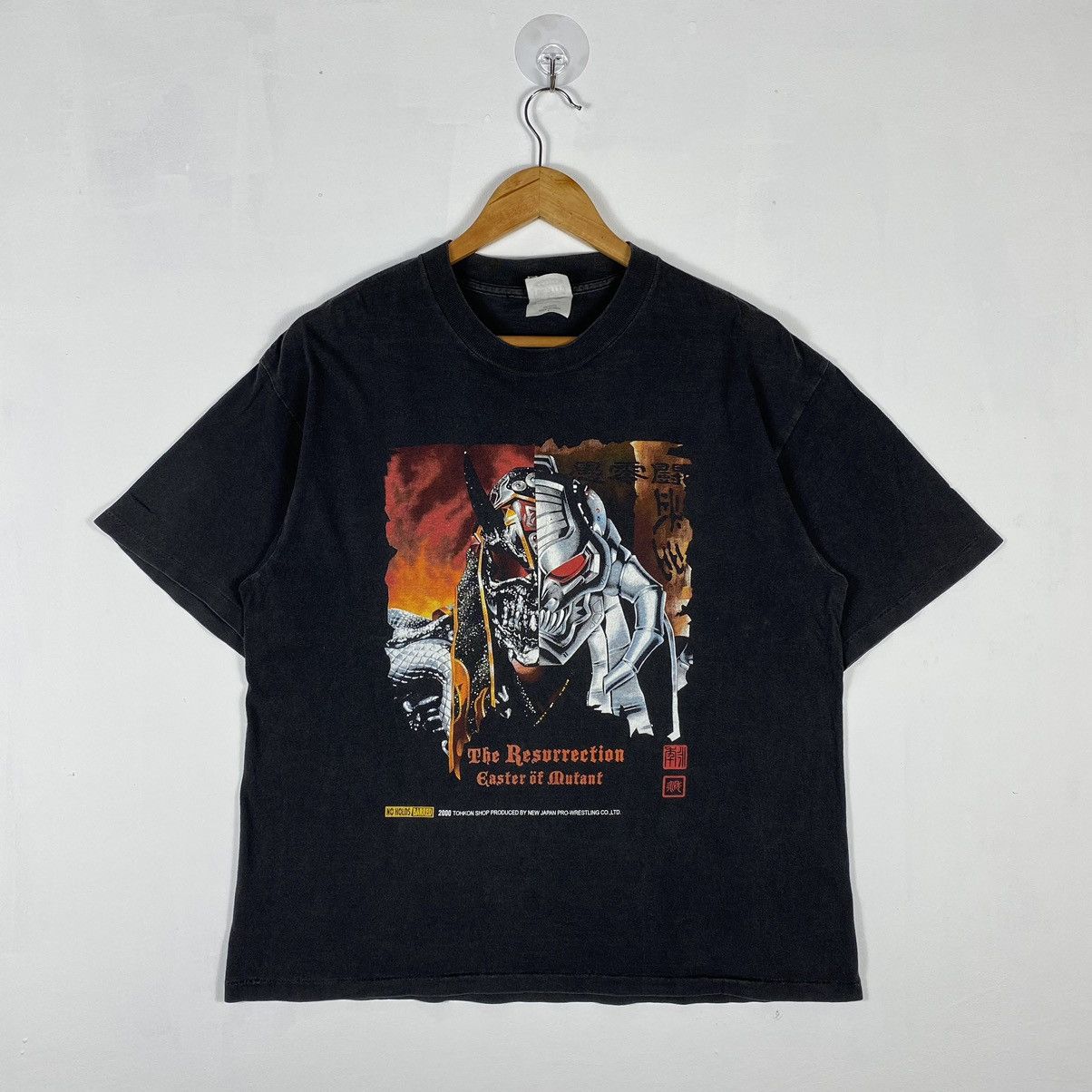 WCW/nWo Vintage 00s GREAT MUTA The Resurrection Easter Of Mutant Tee Size US L / EU 52-54 / 3 - 2 Thumbnail