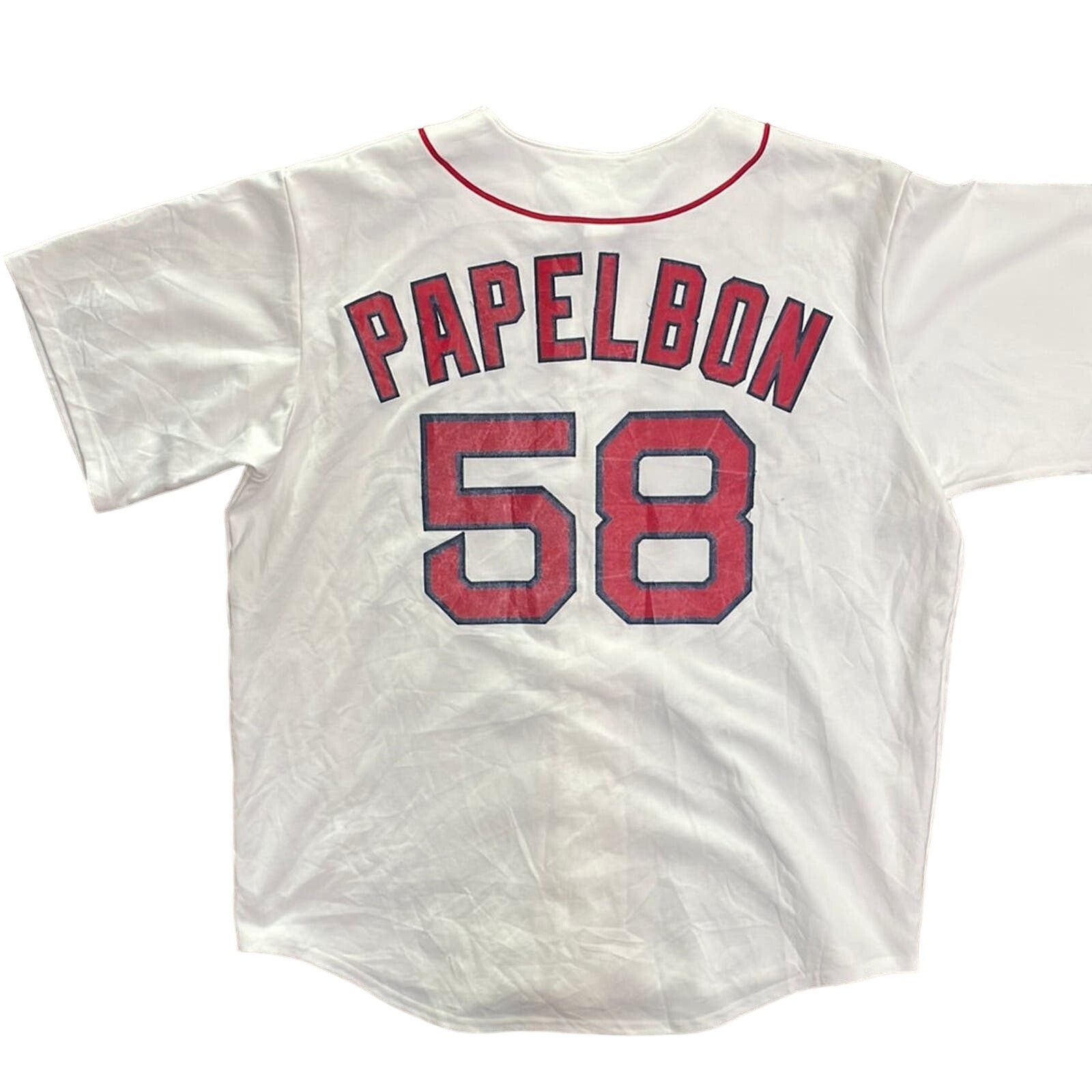 Majestic Majestic Boston Red Sox Jonathan Papelbon Jersey 2XL Size US XXL / EU 58 / 5 - 5 Thumbnail
