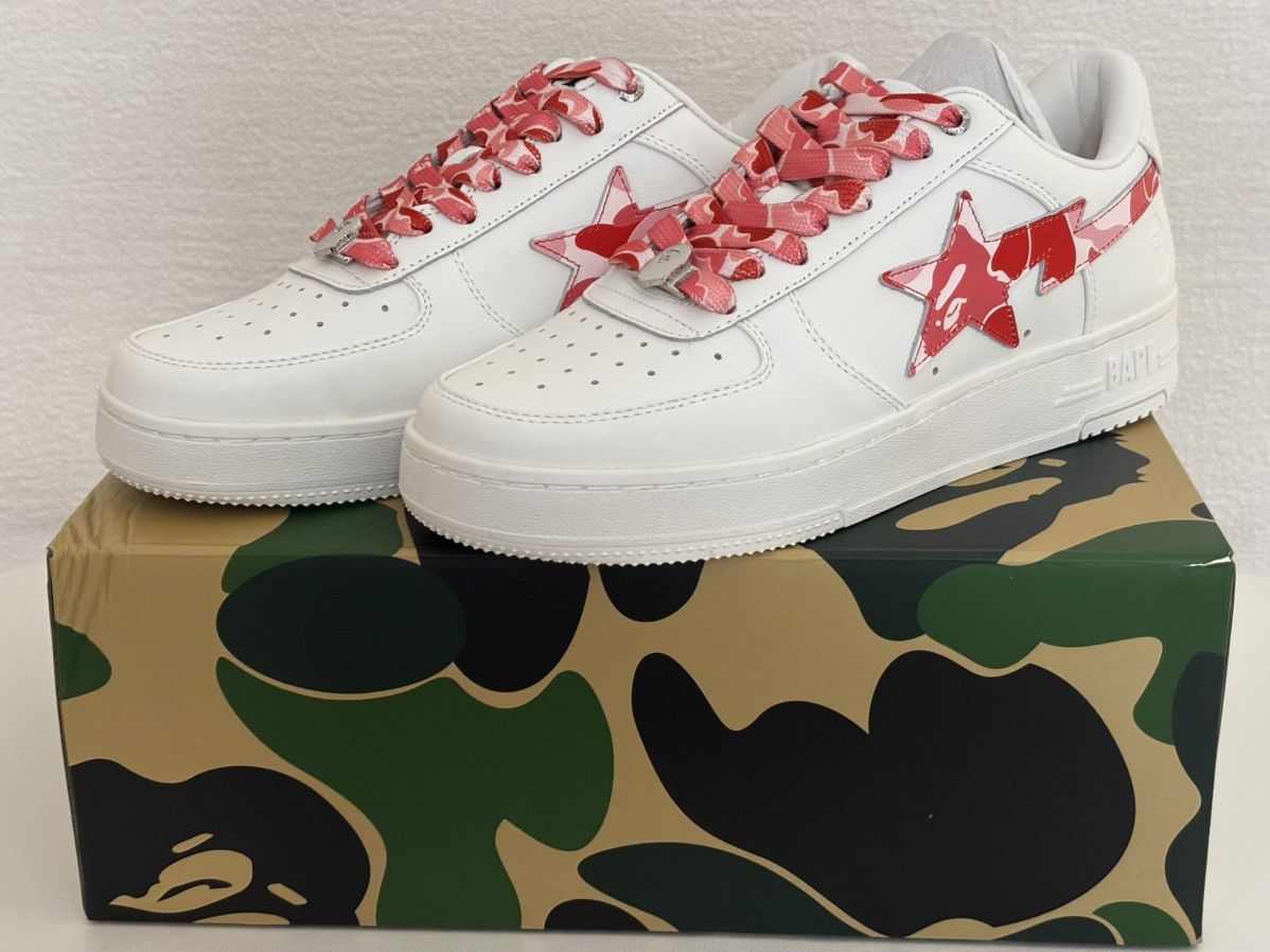 Bape Authentic ape bape abc camo bape sta pink US 9.5 new Size US 9.5 / EU 42-43 - 1 Thumbnail