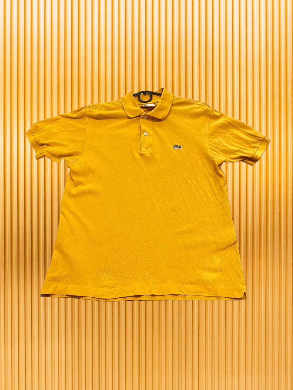 Lacoste Vintage polo yellow Y2K T-shirt Lacoste logo Size US L / EU 52-54 / 3 - 1 Thumbnail