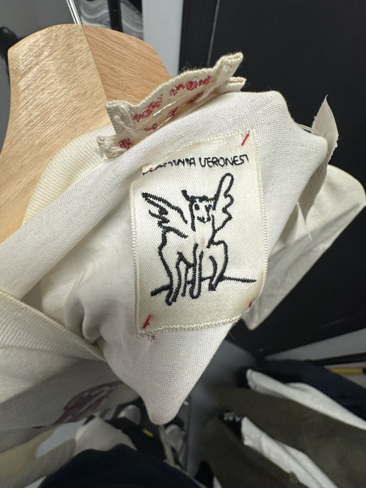 Marni Marni Watercolor Paint Logo Tee Size US L / EU 52-54 / 3 - 4 Thumbnail