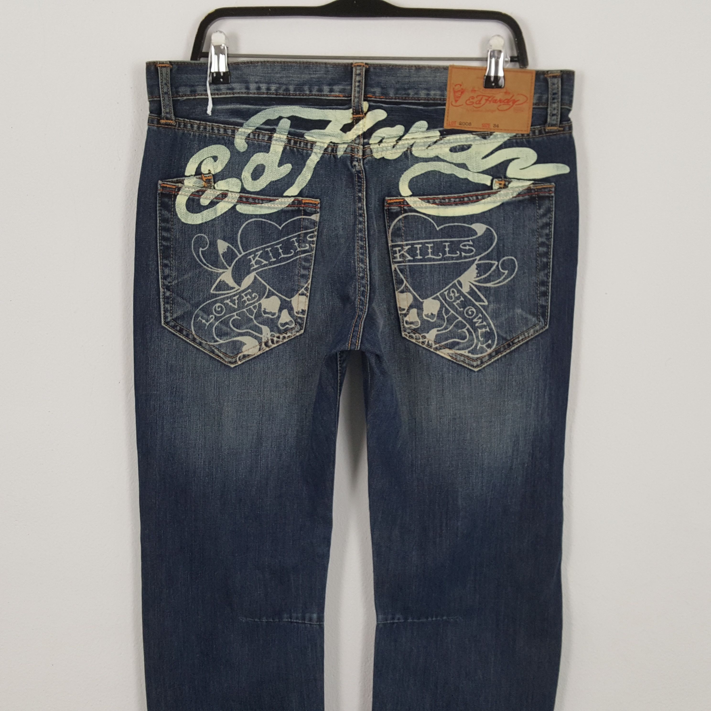 ED HARDY by CHRSTIAN AUDIGIER Fashion Style Jeans