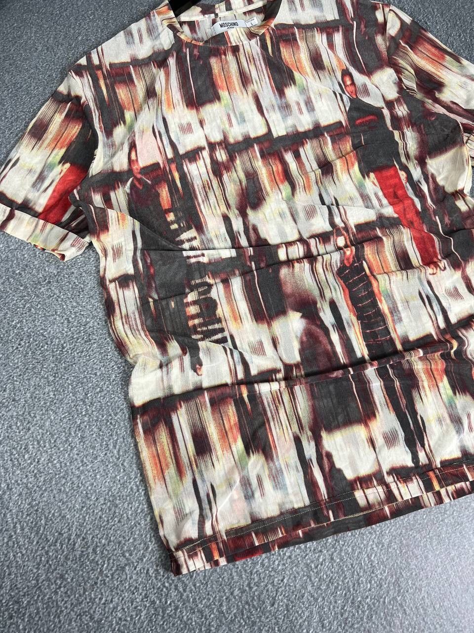 Moschino Moschino Archive 00s Luxury Mesh T-Shirt Size US M / EU 48-50 / 2 - 4 Thumbnail
