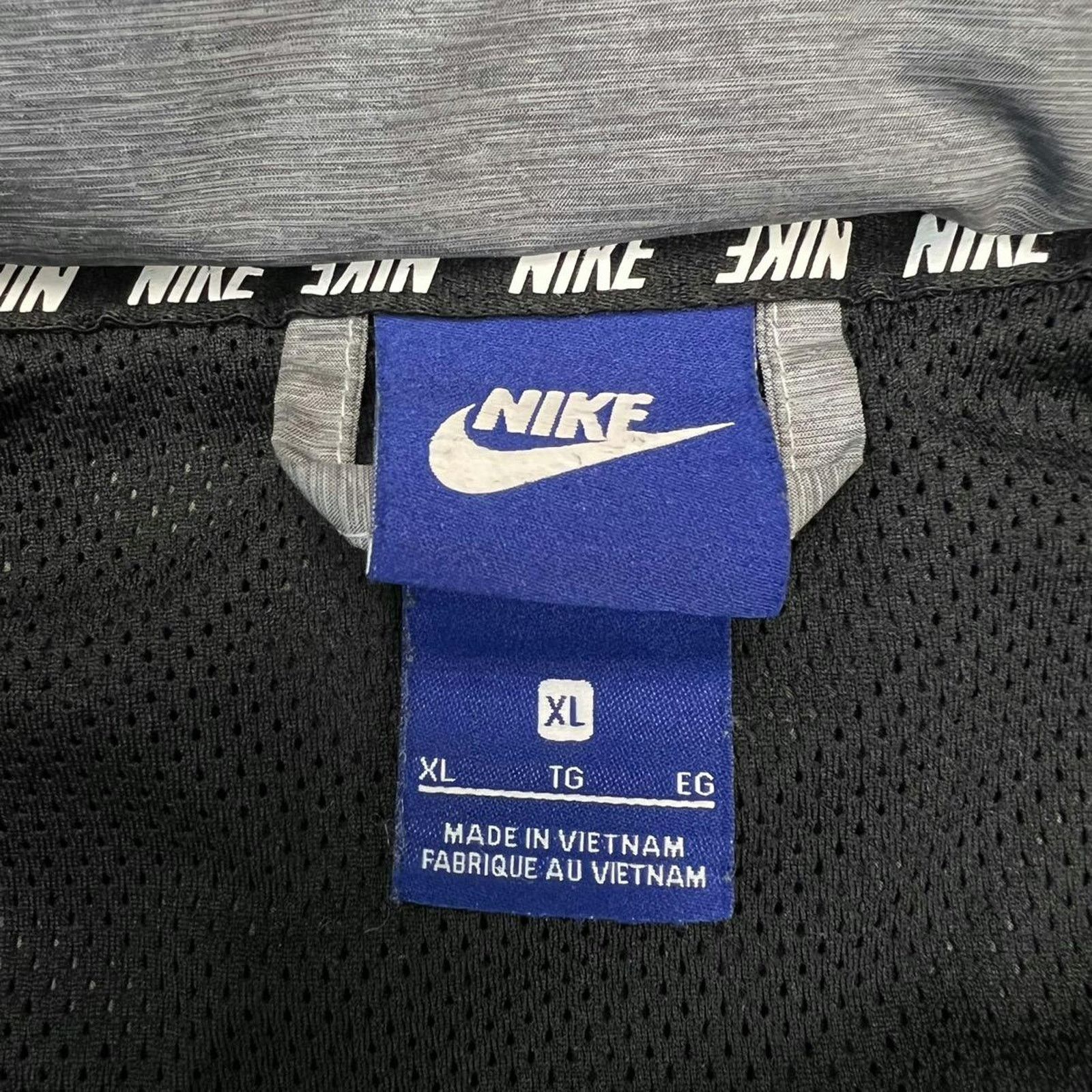 Nike × Vintage Nike Sportswear Jacket Large Swoosh Zip Windbreaker Bomber Size US L / EU 52-54 / 3 - 5 Thumbnail
