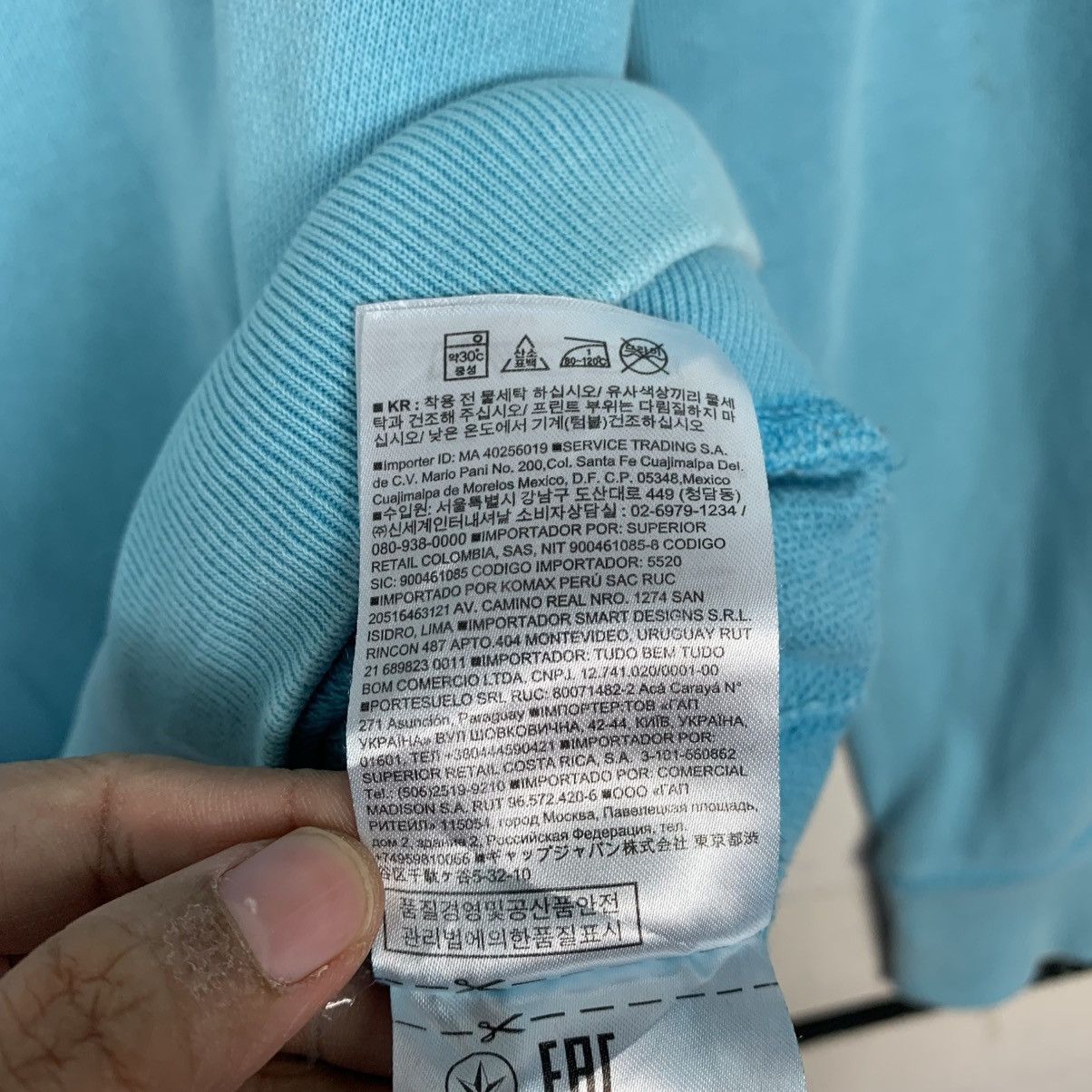 Gap Gap Crewneck Blue Sweatshirt Size US M / EU 48-50 / 2 - 15 Thumbnail