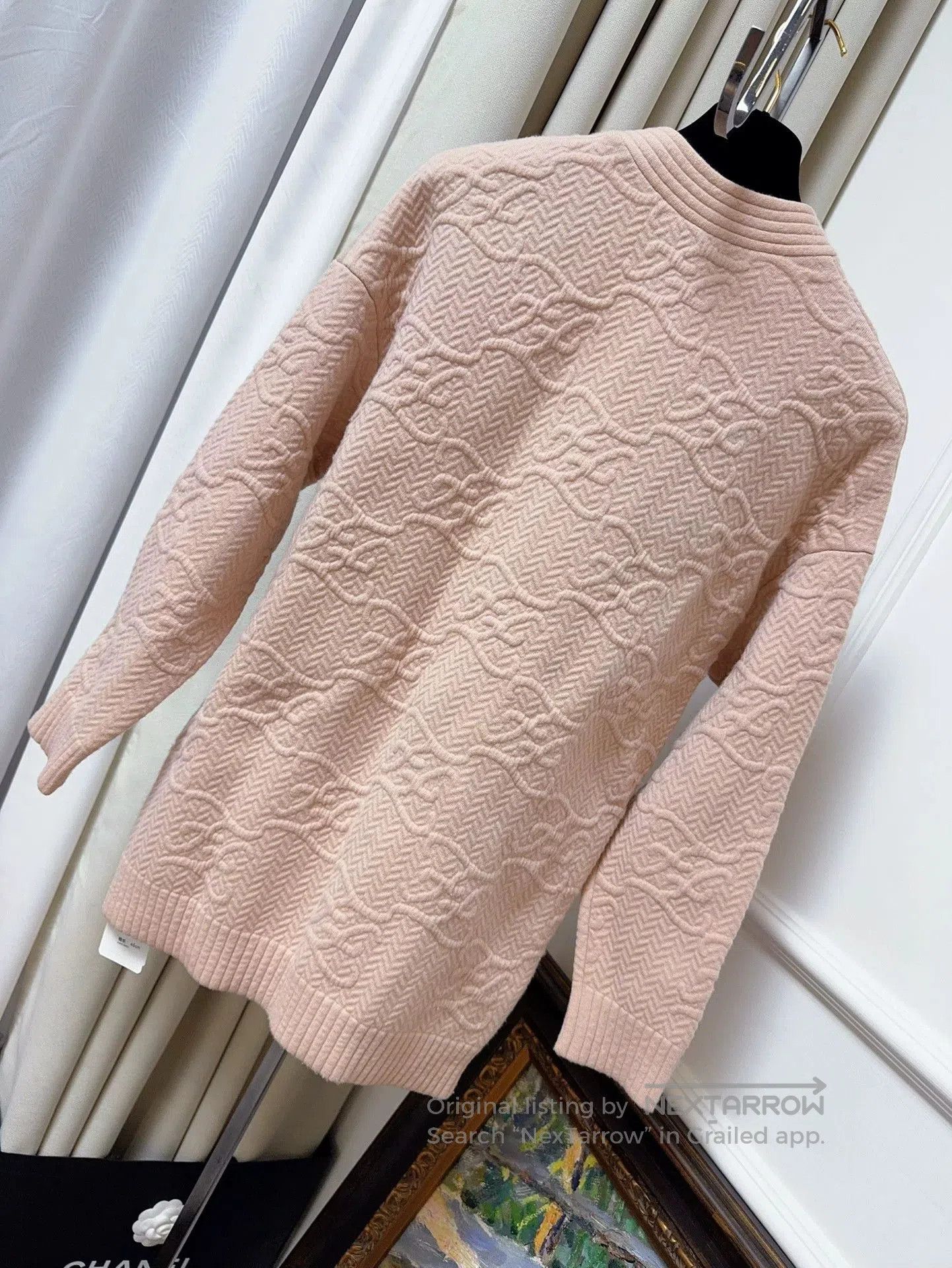 Fendi Fendi Embroidered Logo Pink Cardigan Sweater. Size US M / EU 48-50 / 2 - 2 Thumbnail