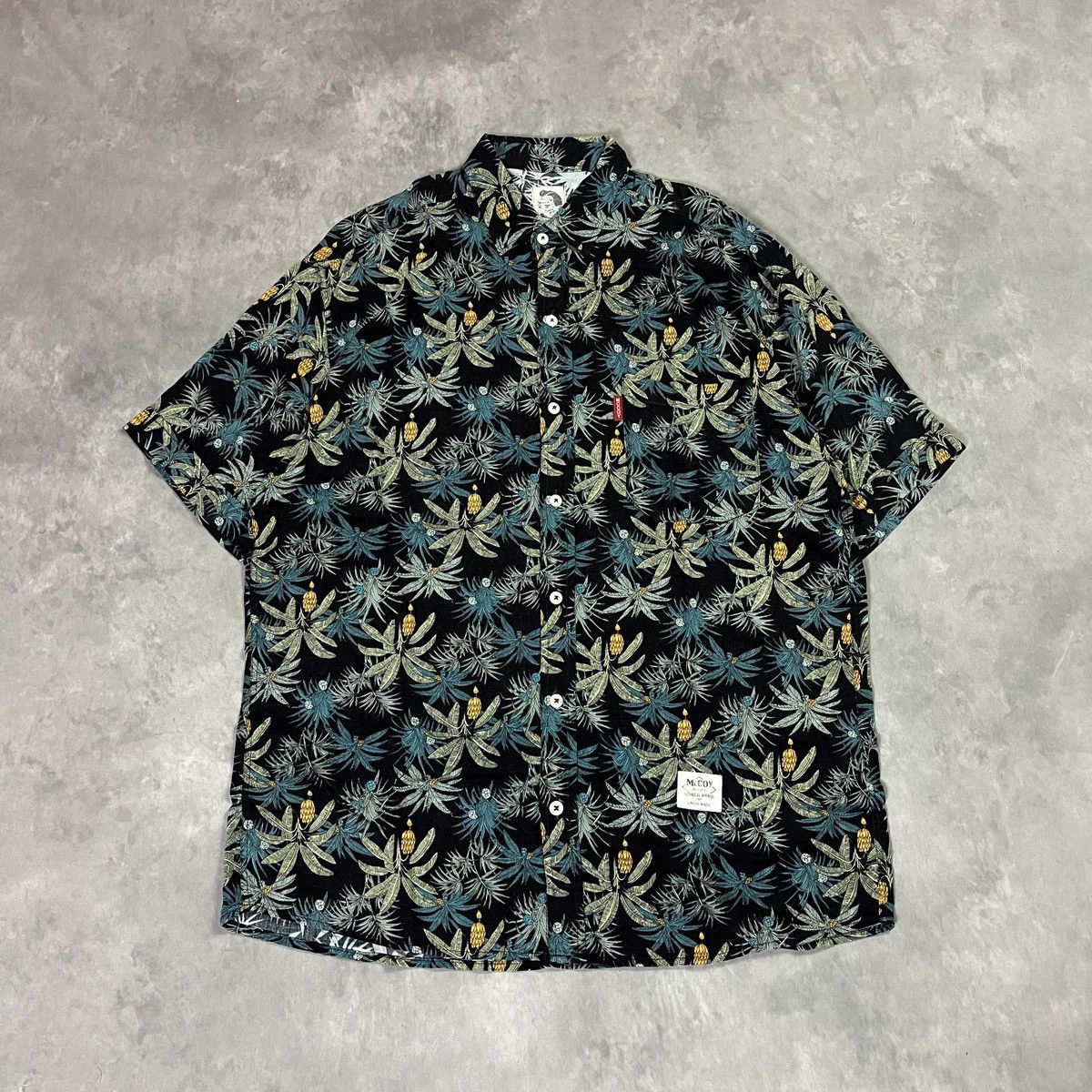 The Real McCoy's The Real McCoy Union Made Tropical Print Short Sleeve Shirt Size US L / EU 52-54 / 3 - 2 Thumbnail