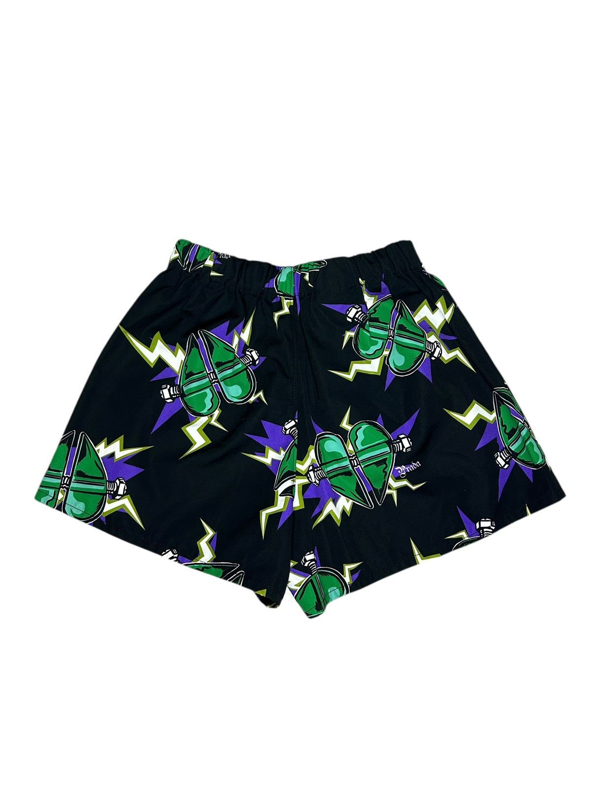 Prada × Universal Studios F/W 19 Frankenstein Shorts Size 27" / US 4 / IT 40 - 2 Thumbnail